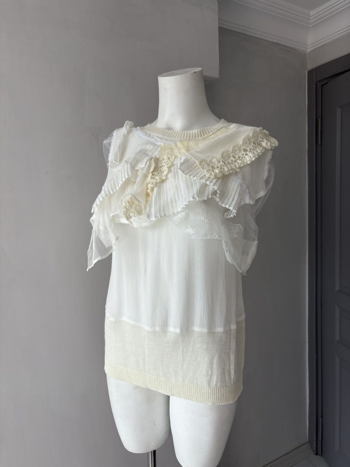 Vintage Vintage silk blouse Size L / US 10 / IT 46 - 10 Thumbnail