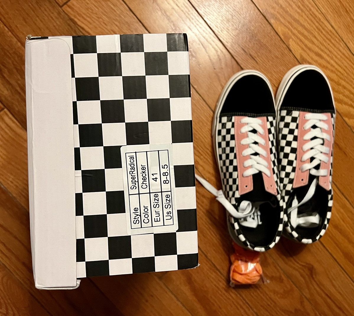 Superrradical Super radical checker size 8 8 1/2 Size US 8.5 / EU 41-42 - 6 Thumbnail