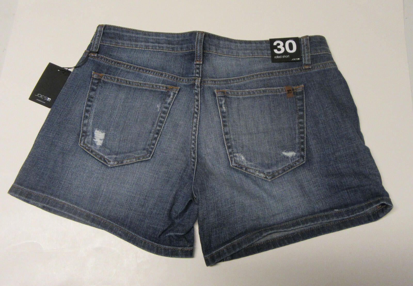 Designer Joe's Jeans Womens Marylee Rolled Denim Jean Shorts Size 30 Size 30" / US 8 / IT 44 - 4 Thumbnail