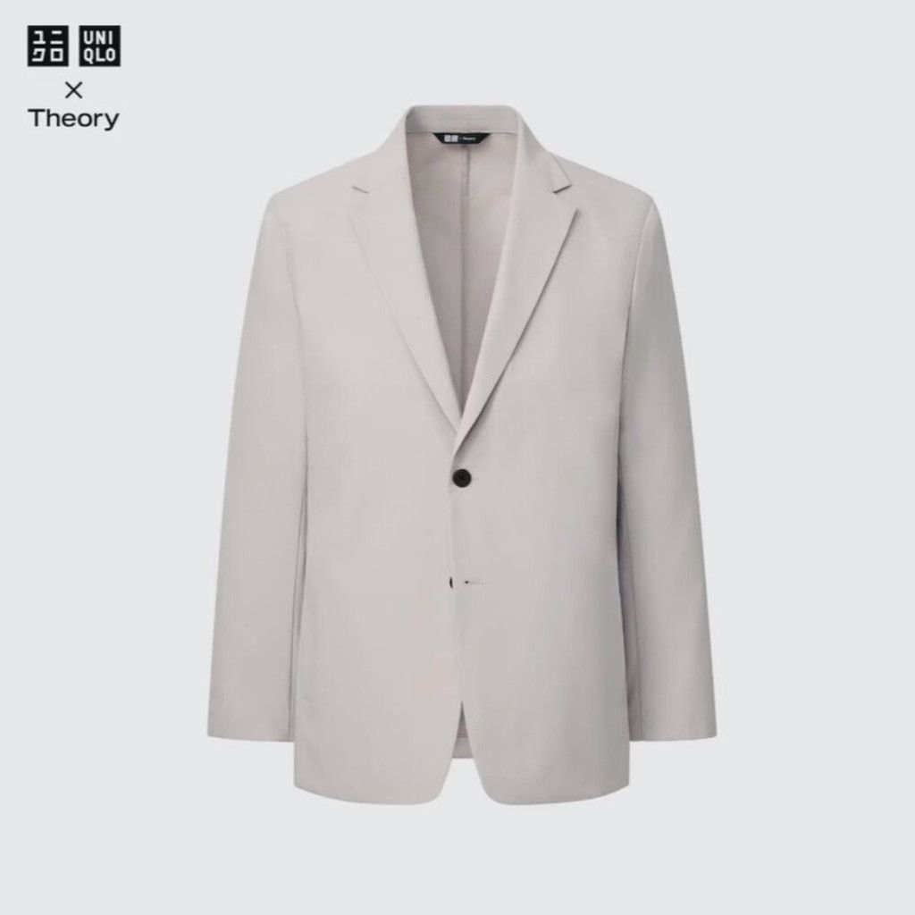 Uniqlo UNIQLO x THEORY AirSense Jacket Gray/Stone Men's Blazer XS Size 36S - 1 Thumbnail