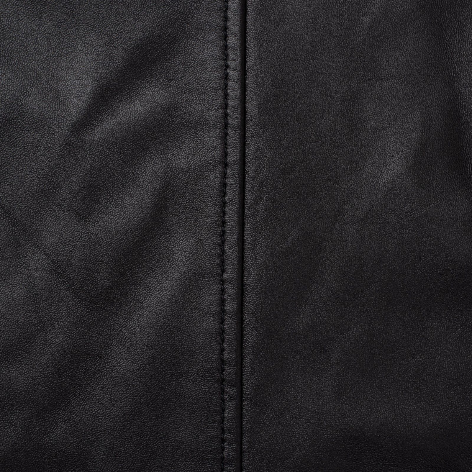 Bottega Veneta BOTTEGA VENETA Black Sheepskin Leather Blouson Jacket Size US M / EU 48-50 / 2 - 2 Thumbnail
