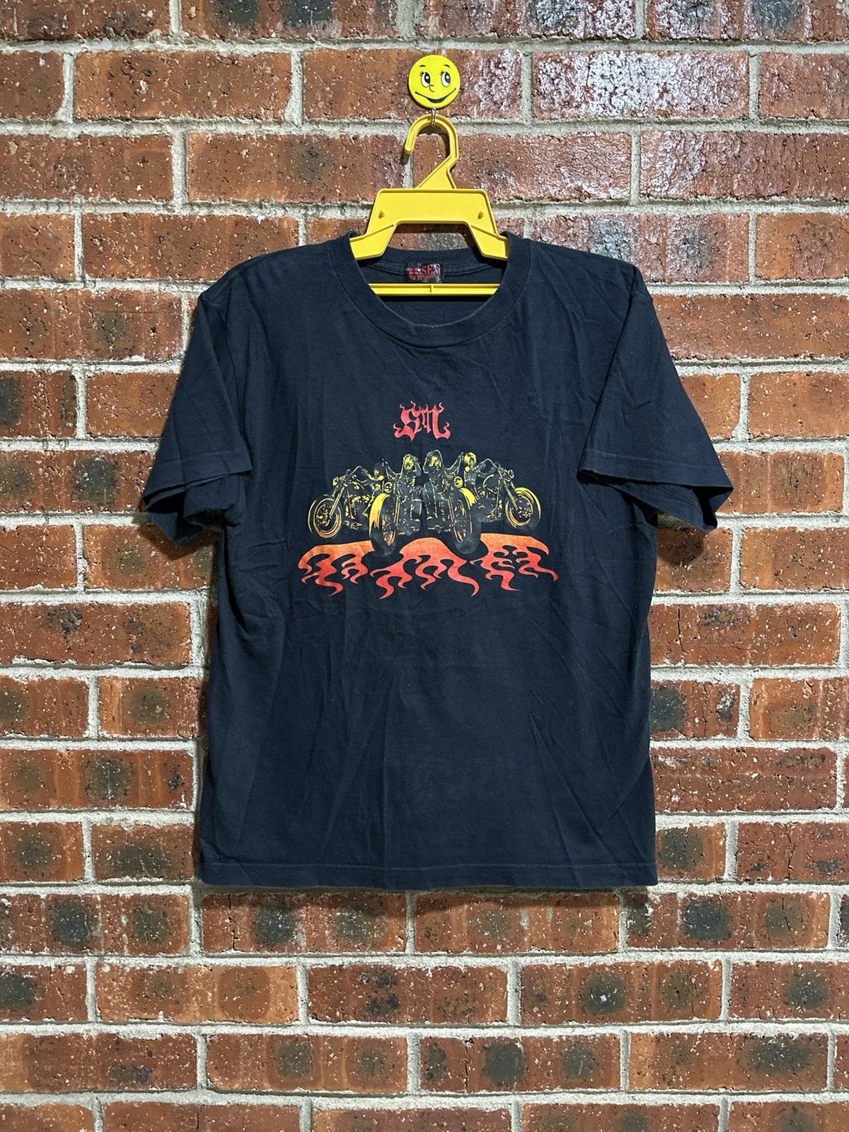 Band Tees × Vintage Vintage Sex Machineguns Faded Tee Size US M / EU 48-50 / 2 - 1 Thumbnail