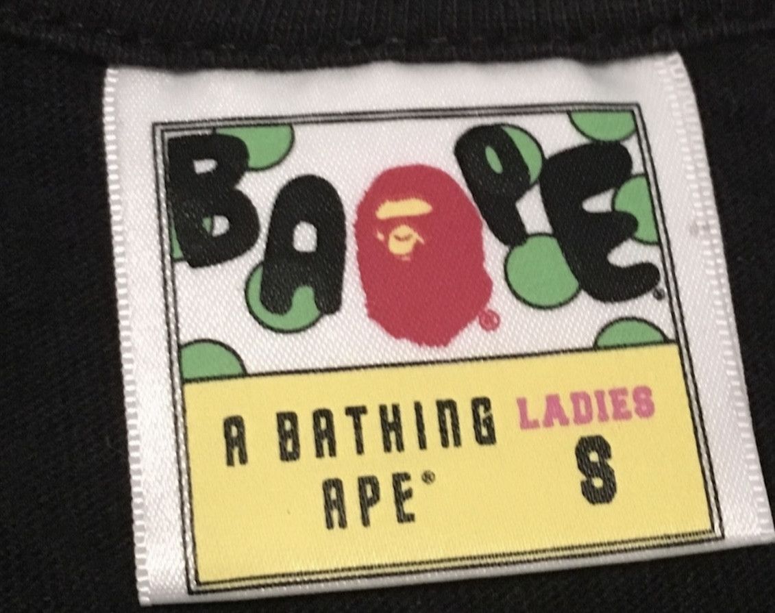 Bape Bape logo tee shirt Size S / US 4 / IT 40 - 4 Thumbnail