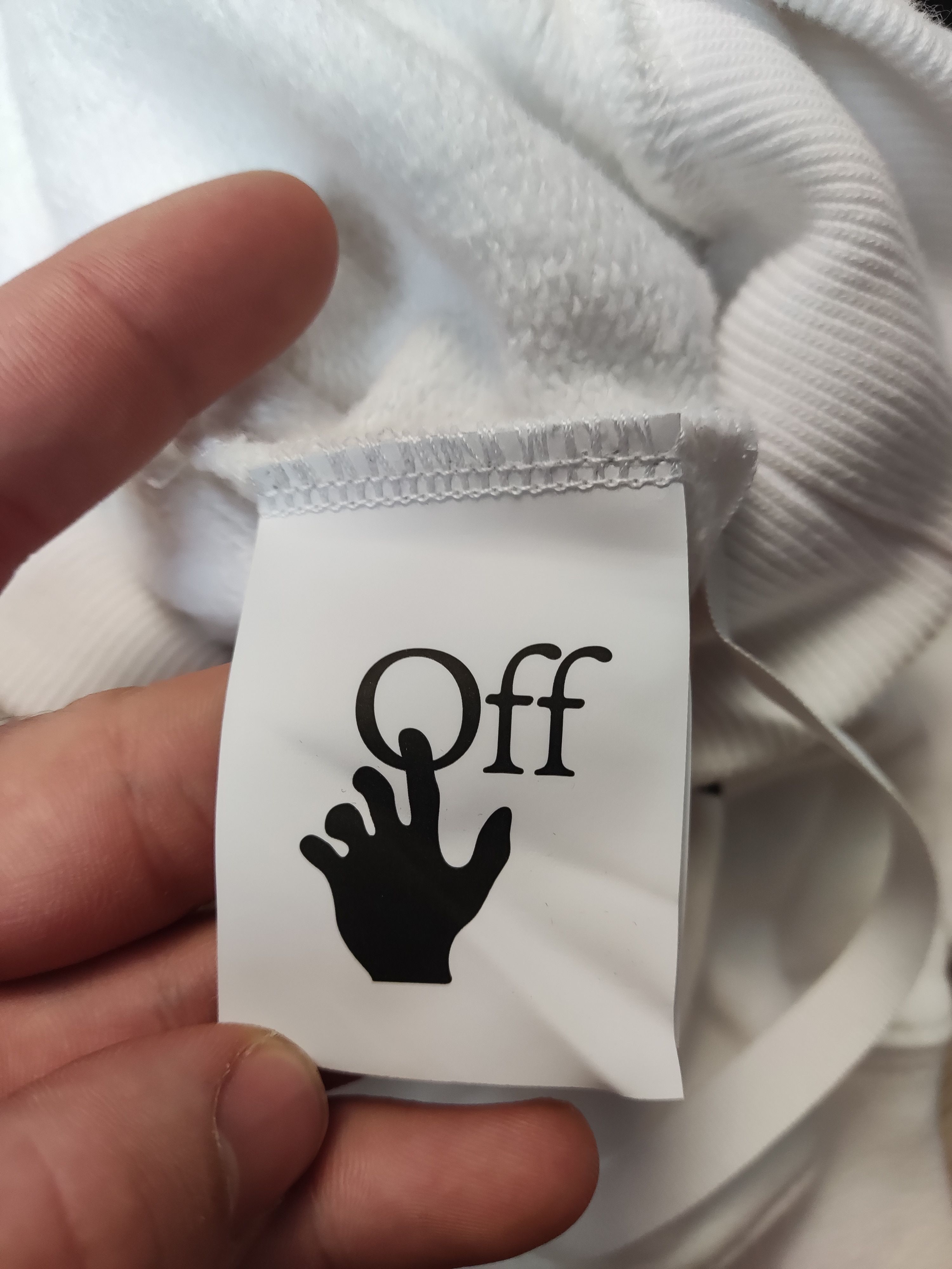 Off-White Off white Helvetica oversized hoodie diag arrow print stripe Size US XXL / EU 58 / 5 - 6 Thumbnail