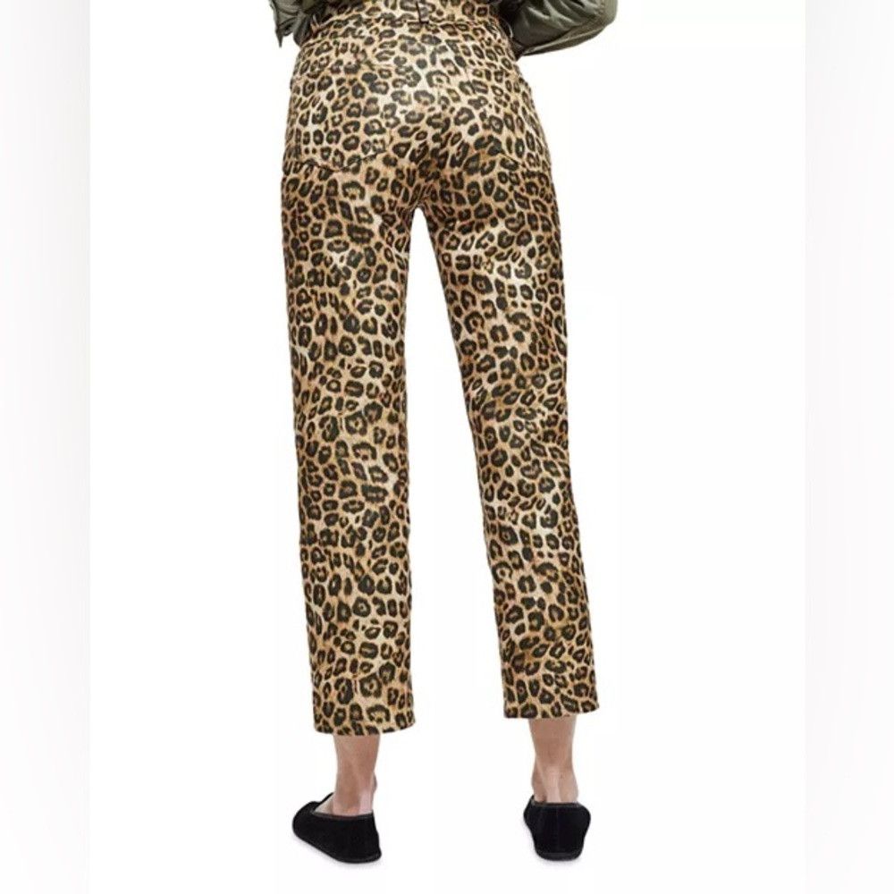 The Kooples The Kooples Leopard Print High Rise Straight Jeans Size 27 Size 27" / US 4 / IT 40 - 2 Thumbnail