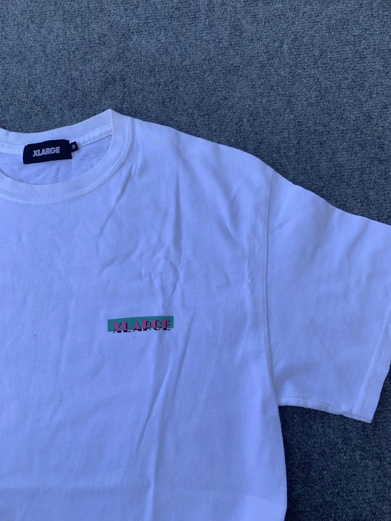 Xlarge XLARGE Tropical love sexy girl white tee. Size US M / EU 48-50 / 2 - 3 Thumbnail