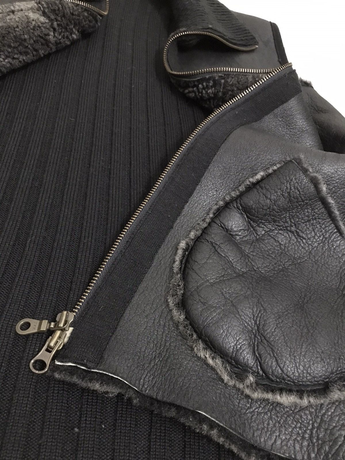 Theory Theory Black Shearling Vest Jacket Size US M / EU 48-50 / 2 - 3 Thumbnail