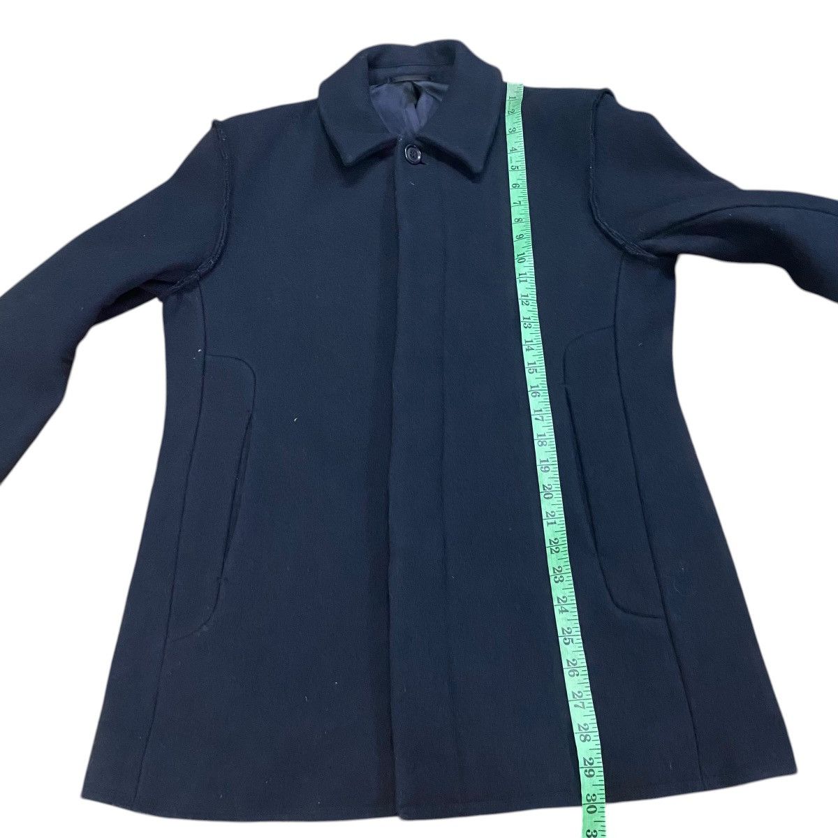 ABAHOUSE Vintage Abahouse Wool Button Jacket M Size Navyblue Colour Size US M / EU 48-50 / 2 - 15 Thumbnail