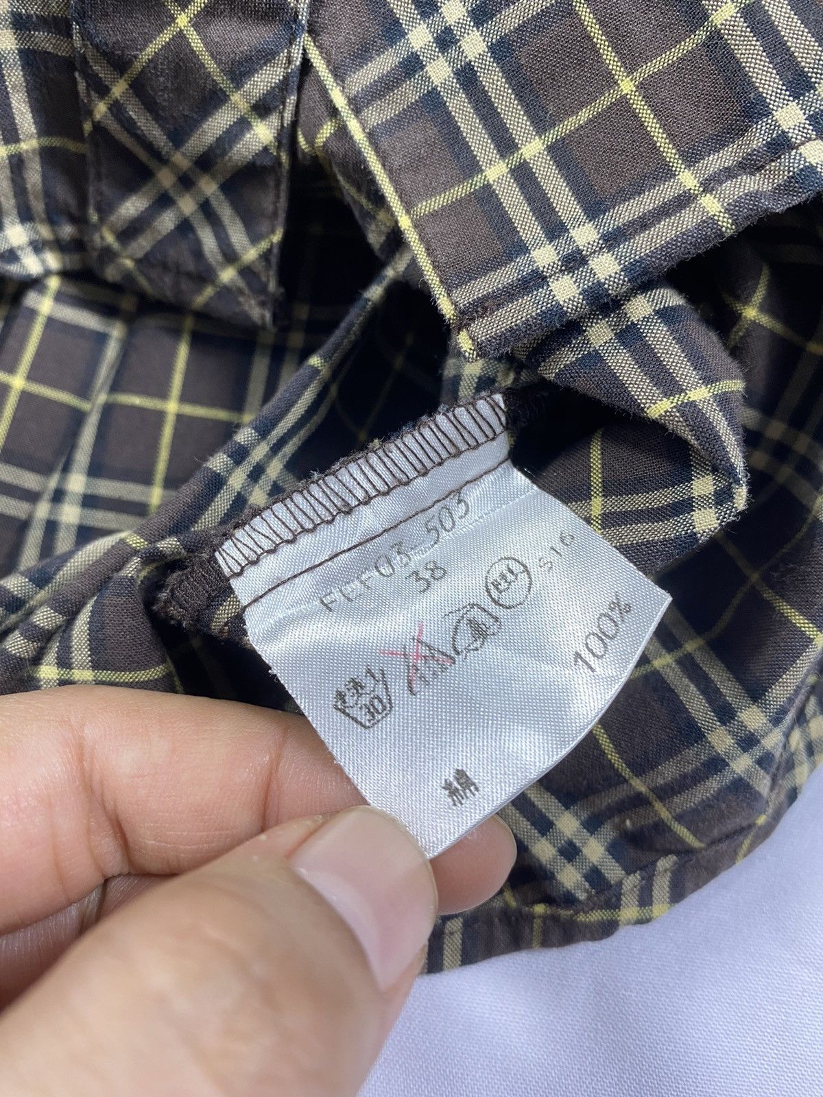 Burberry burberrys button up shirt Size US S / EU 44-46 / 1 - 5 Thumbnail