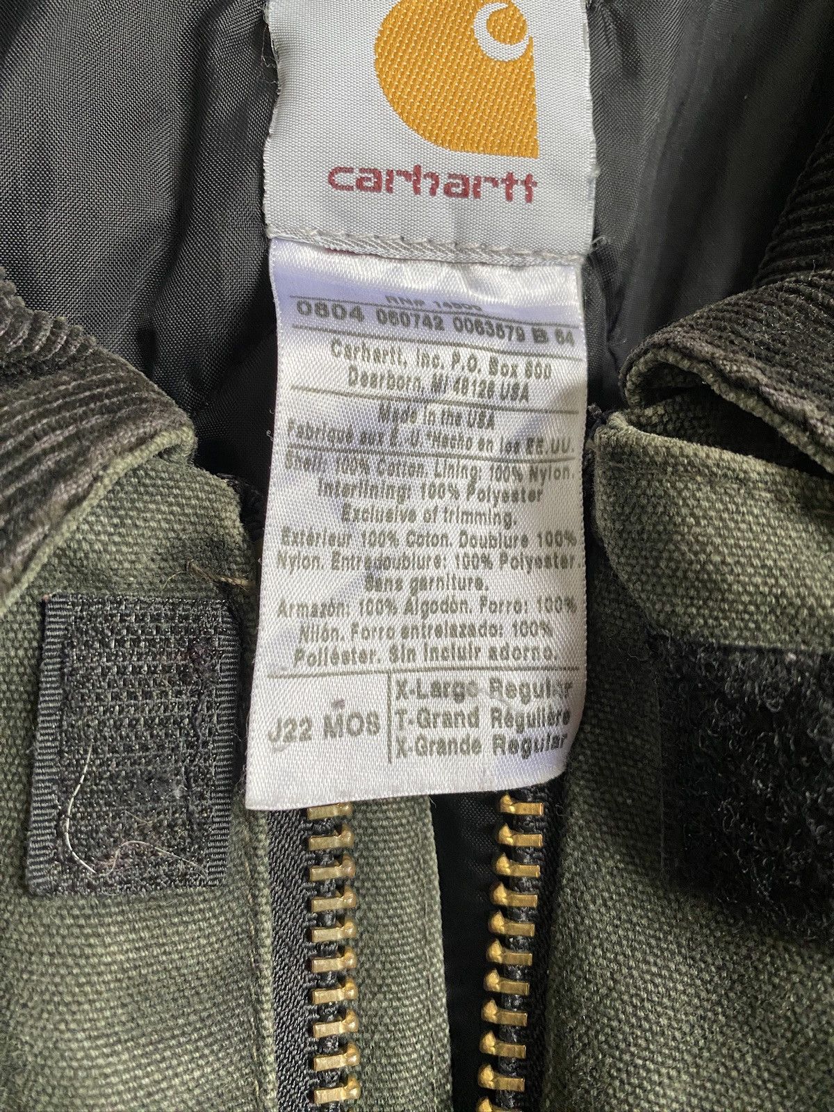 Carhartt Carhartt J22 MOS Arctic Jacket Fade XL Size US XL / EU 56 / 4 - 3 Thumbnail
