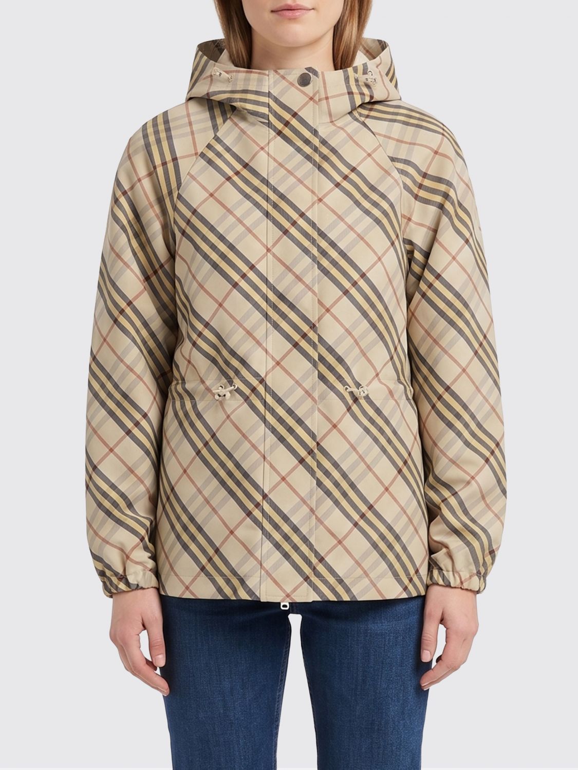 Burberry Burberry Jacket Woman Beige Size XS / US 0-2 / IT 36-38 - 1 Thumbnail