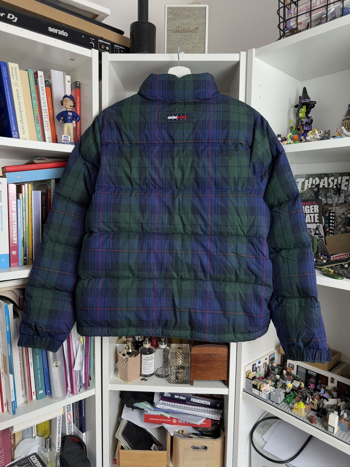 Designer × Tommy Hilfiger × Tommy Jeans Tommy Jeans checked tartan boxy down puffer jacket S deisgner Size S / US 4 / IT 40 - 2 Thumbnail
