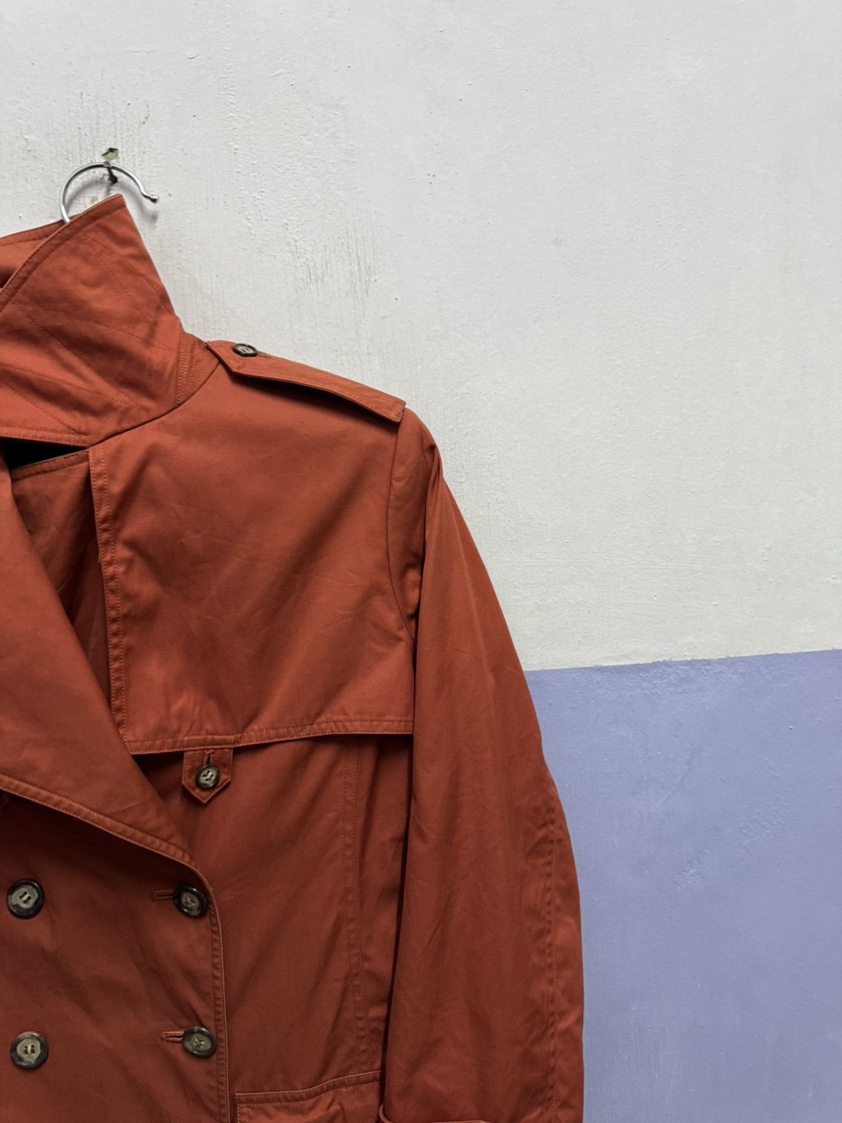 Yves Saint Laurent Yves Saint Laurent Double Breast Trench Coat Size S / US 4 / IT 40 - 12 Thumbnail