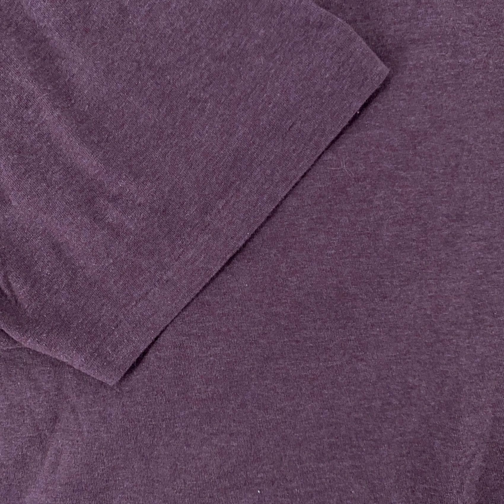 Hanes Hanes Purple PocketShirt Mens XL Crewneck Short Sleeve Tee Size US L / EU 52-54 / 3 - 3 Thumbnail
