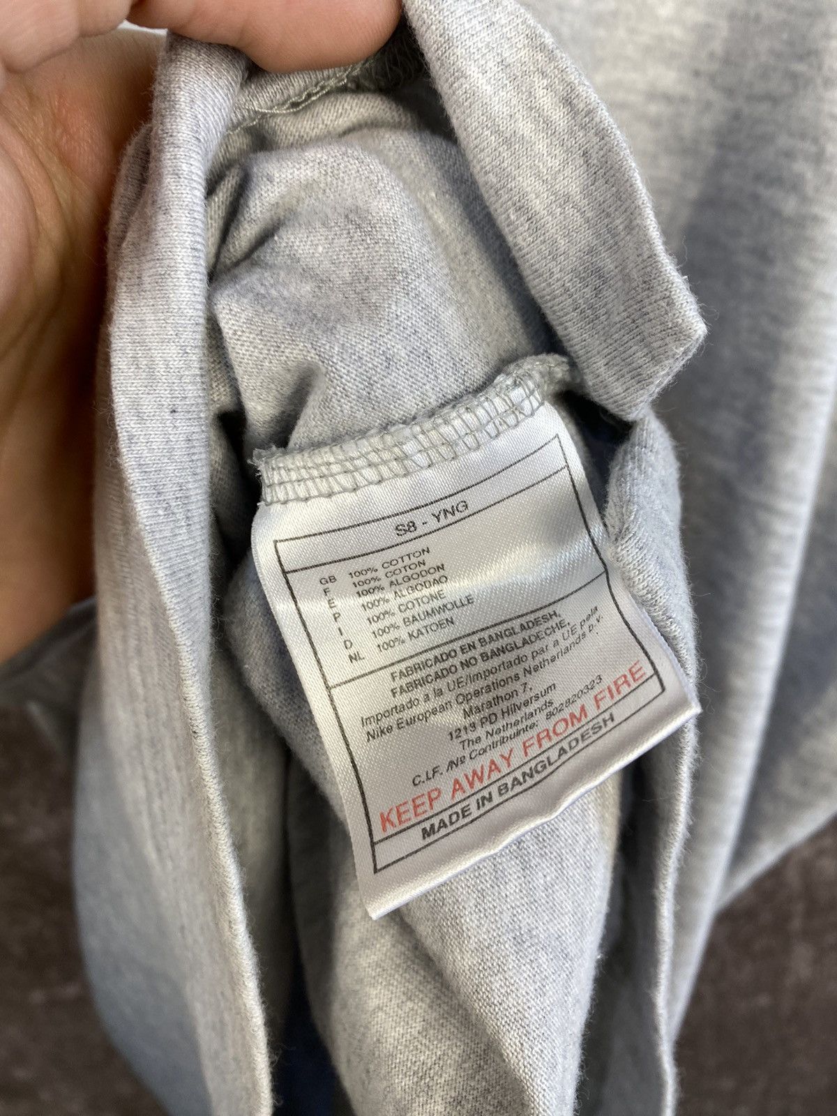 Nike Vintage Rare Nike 1/4 zip T-Shirt 90’ Swoosh. Size US M / EU 48-50 / 2 - 6 Thumbnail