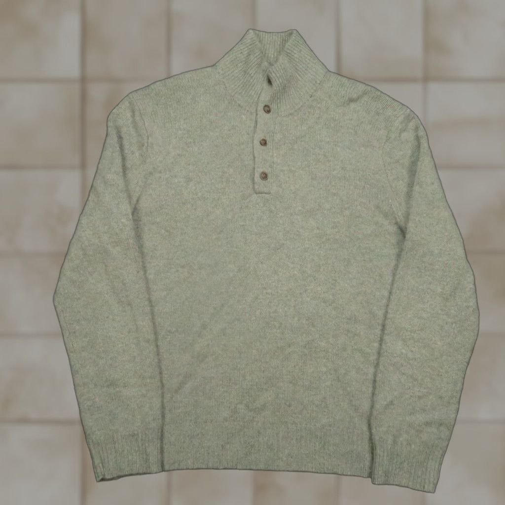 Polo Ralph Lauren Polo Ralph Lauren Sweater Mens XL Brown Cashmere High Neck Long Sleeve Pullover Knit Winter Fall Regular Men's Size US XL / EU 56 / 4 - 1 Thumbnail
