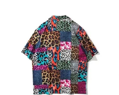 Japanese Brand New Collection Leopard Print Casual Shirt Multicolor Size US M / EU 48-50 / 2 - 2 Thumbnail