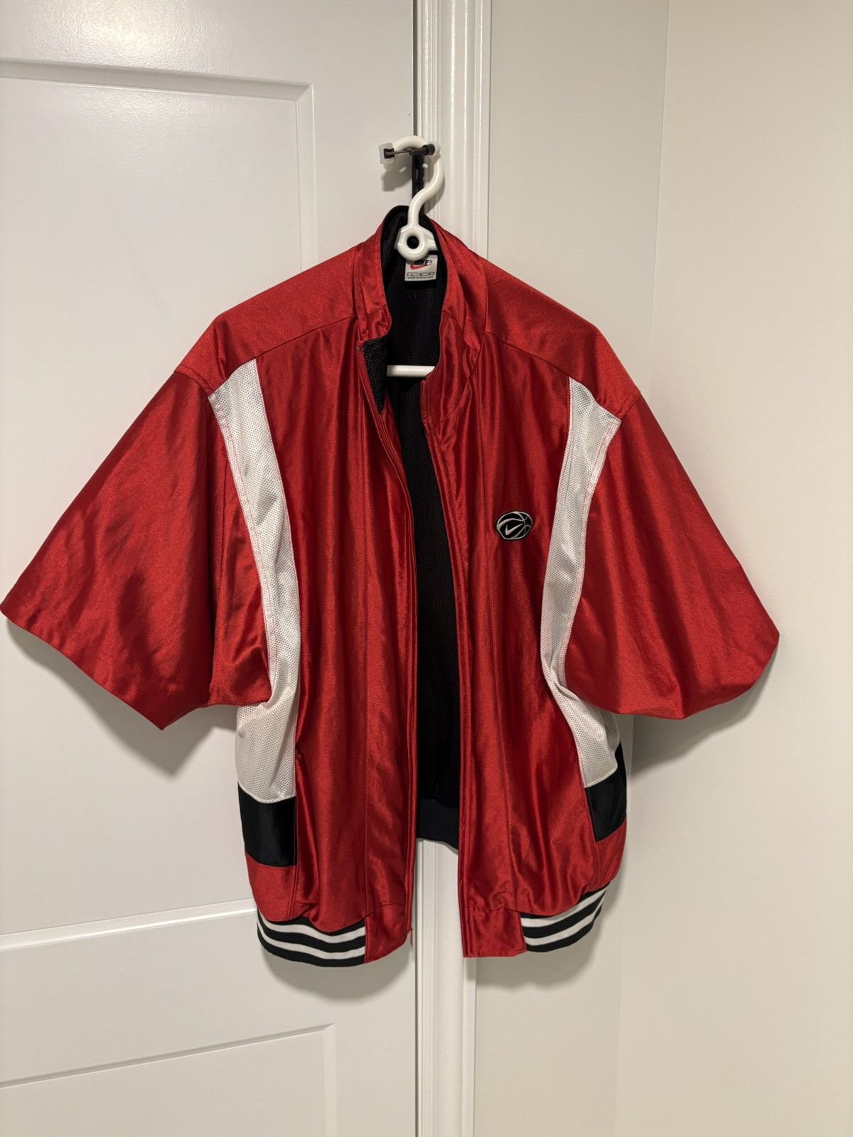 Nike Vintage Nike Basketball Zip-up Warmup jersey Size US L / EU 52-54 / 3 - 1 Thumbnail