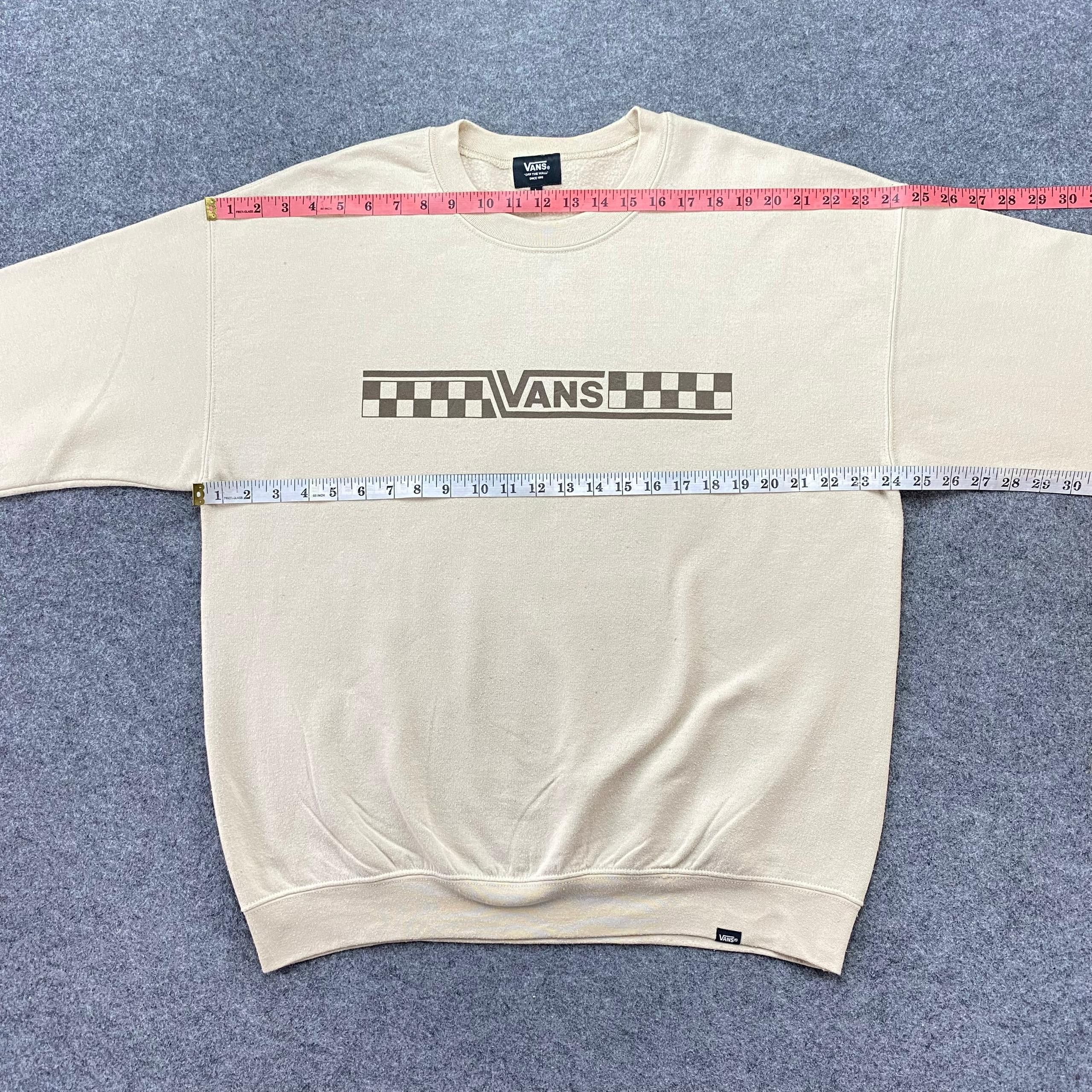 Vans Vintage 90s Vans Off The Wall Sweatshirt Size US L / EU 52-54 / 3 - 3 Thumbnail