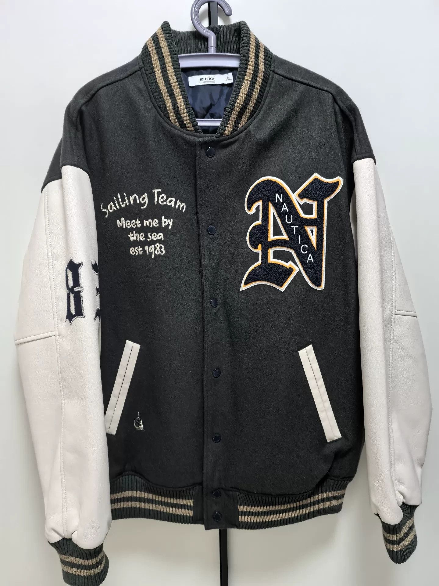 Nautica Nautica Cityboy Baseball Jacket Size US XL / EU 56 / 4 - 1 Thumbnail