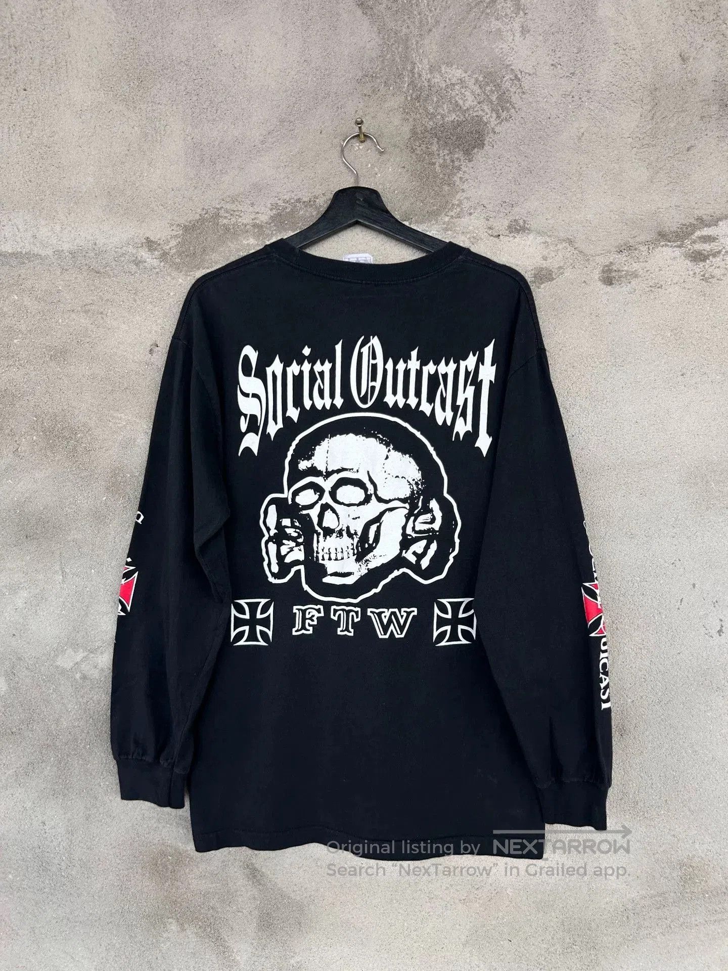 Vintage Vintage Social Outcast 2002 Sturgis Longsleeve T. Size US M / EU 48-50 / 2 - 1 Thumbnail
