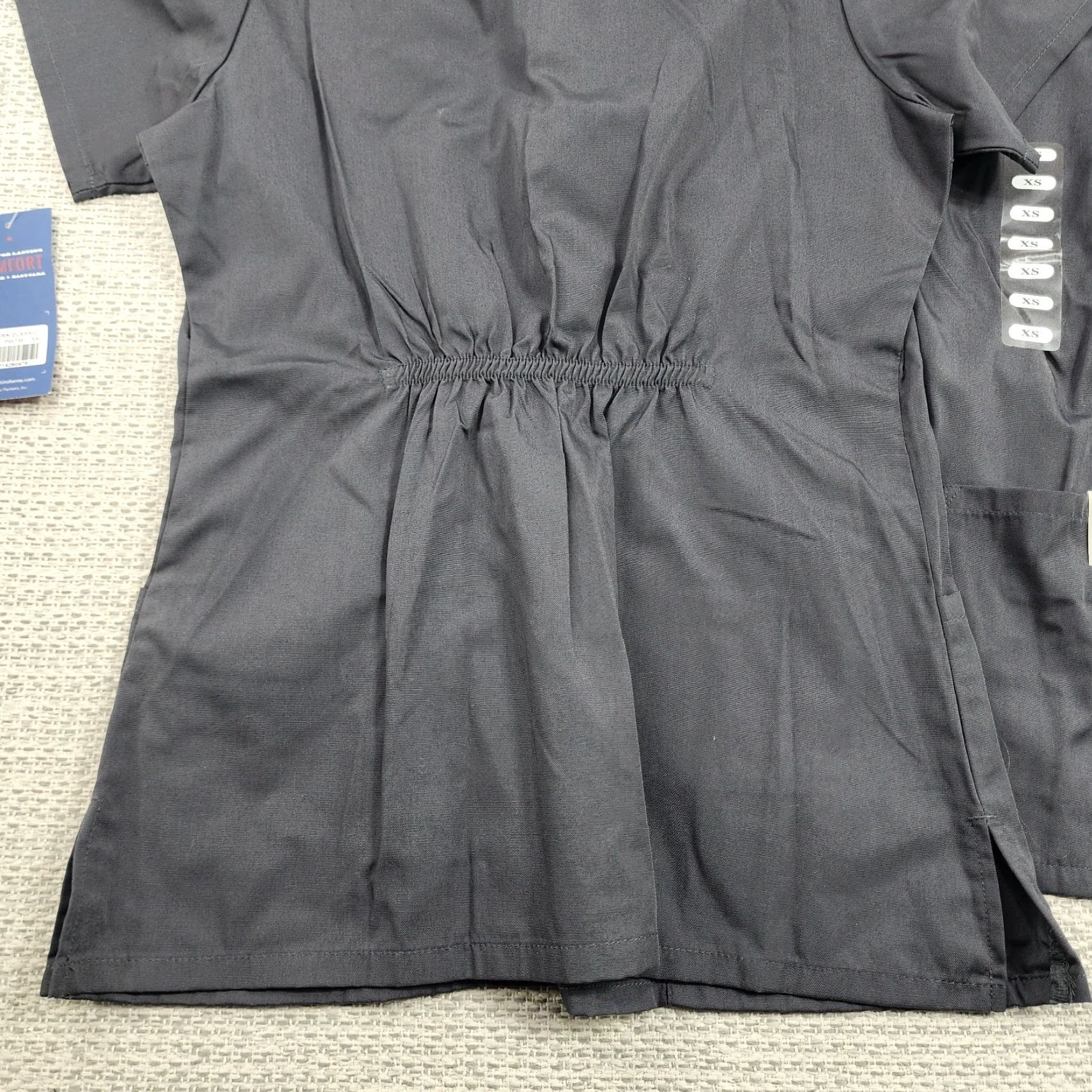 Cherokee NWT Cherokee Workwear Modern Classic Scrub Shirts XS Gray 2 Tops Womens Medical Cotton Blend Solid 90s? Size US XS / EU 42 / 0 - 2 Thumbnail