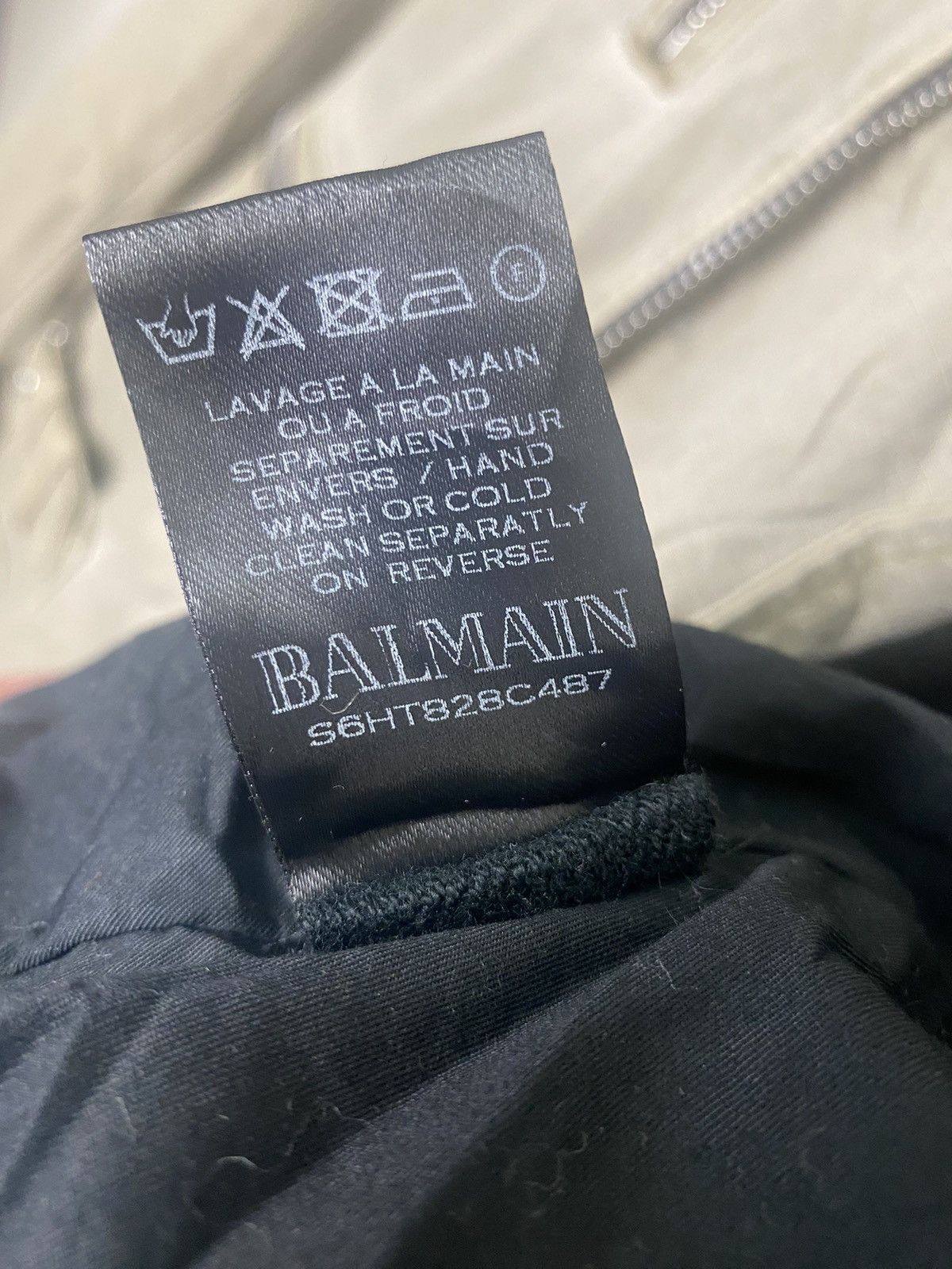 Balmain Balmain Paris Spring Summer 2016 Zip Up Biker Jacket Size US L / EU 52-54 / 3 - 12 Thumbnail
