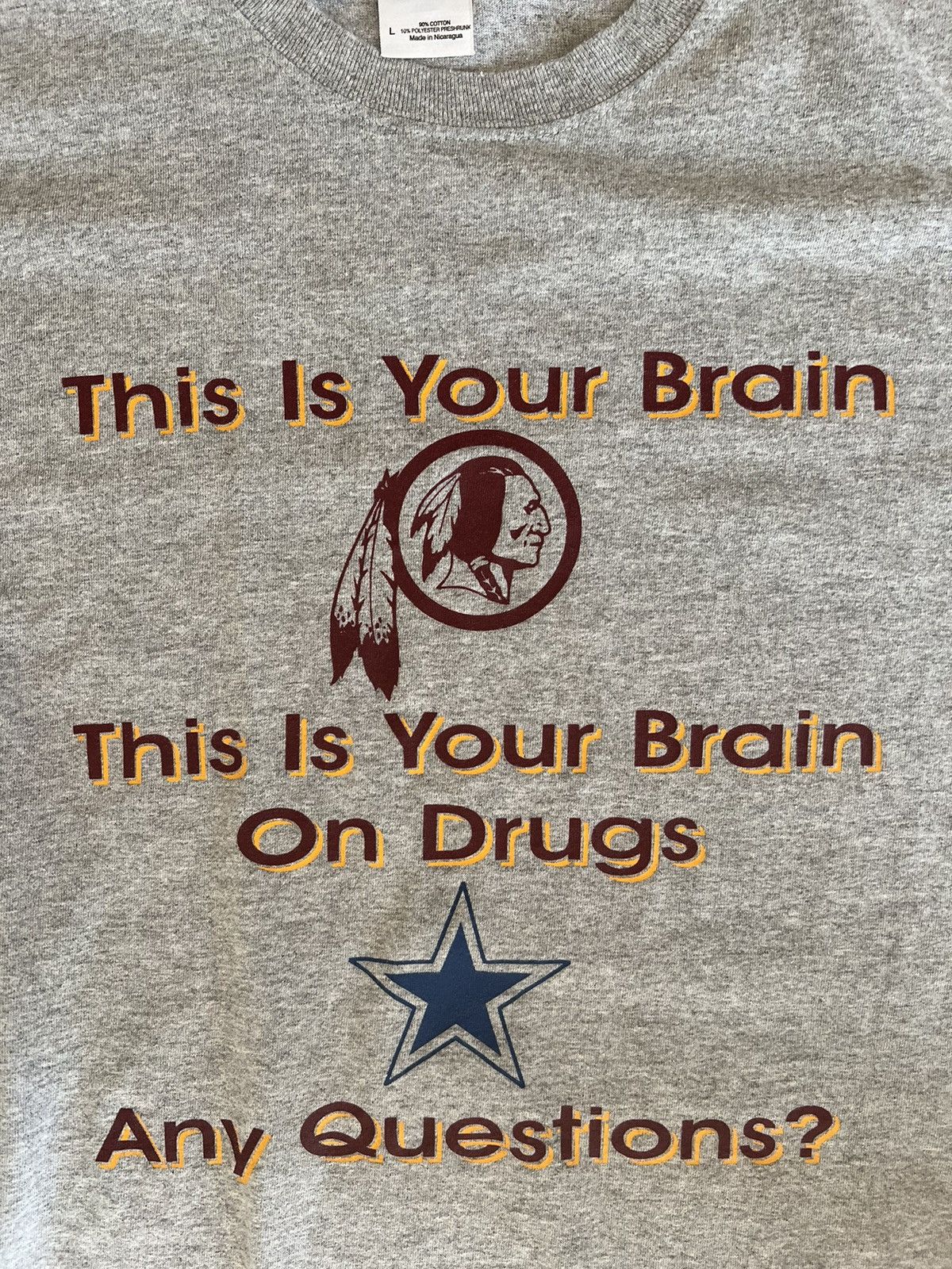 NFL Vintage 2000s Washington Redskins T-Shirt Size Large Size US L / EU 52-54 / 3 - 4 Thumbnail