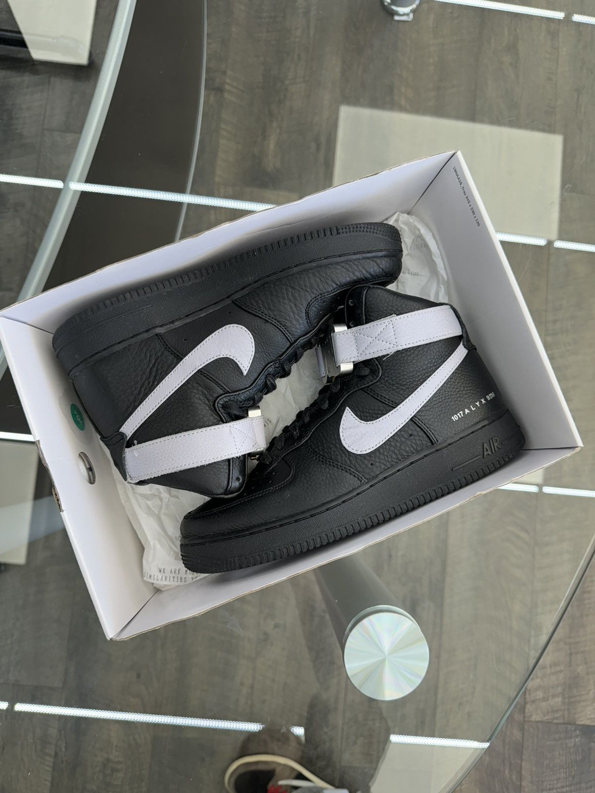 1017 ALYX 9SM × Alyx × Nike AF1 High ‘Black Wolf Grey’ (8.5) | Grailed