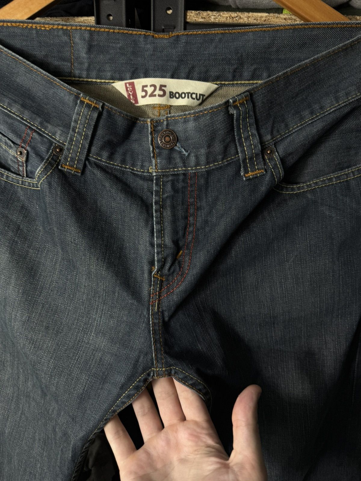 Levi's Vintage Clothing Levi’s 525 Bootcut Jeans Women W32 Vintage Y2K Blue Denim Size 32" / US 10 / IT 46 - 9 Thumbnail