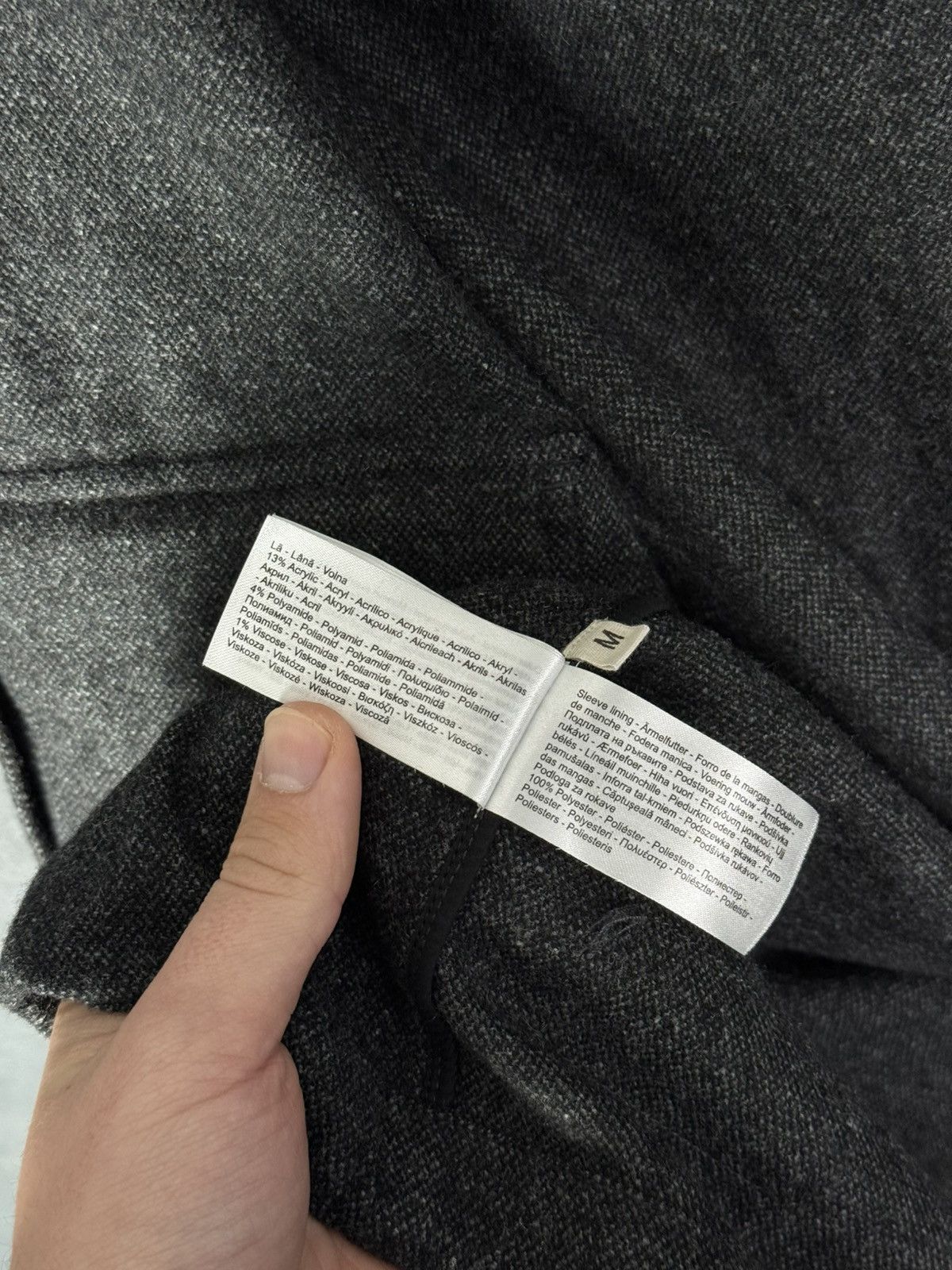 Universal Works Universal Works Merchant Jacket Grey Anders Wool Upcycled Size US M / EU 48-50 / 2 - 19 Thumbnail
