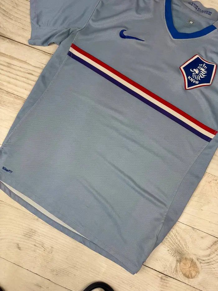 Nike Vintage Nike Netherlands 2008 2009 Away Shirt Soccer Jersey Size US M / EU 48-50 / 2 - 3 Thumbnail