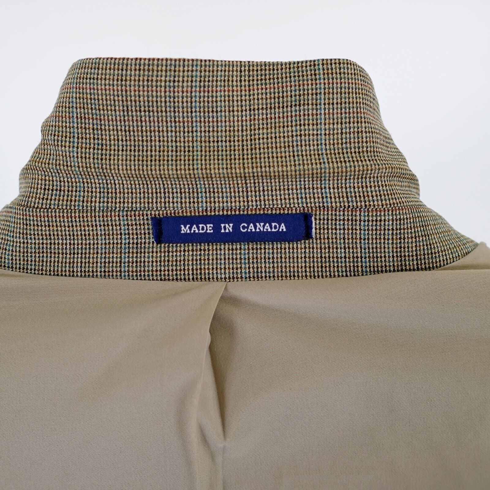 Ralph Lauren Lauren Ralph Lauren Tan Wool Multi-Colored Check 44L Sport C Size 44L - 10 Thumbnail