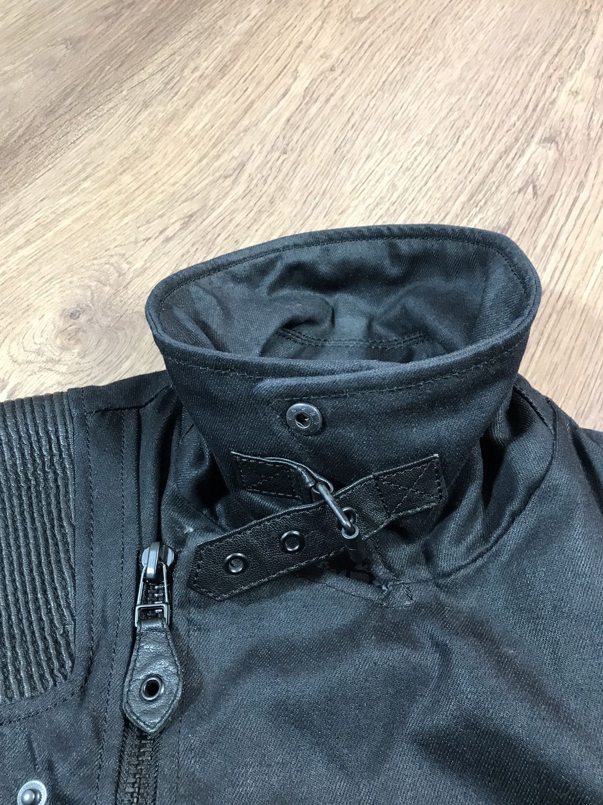 Japanese Brand Leather Denim Mauritius Biker Jacket Size M Size US M / EU 48-50 / 2 - 21 Thumbnail