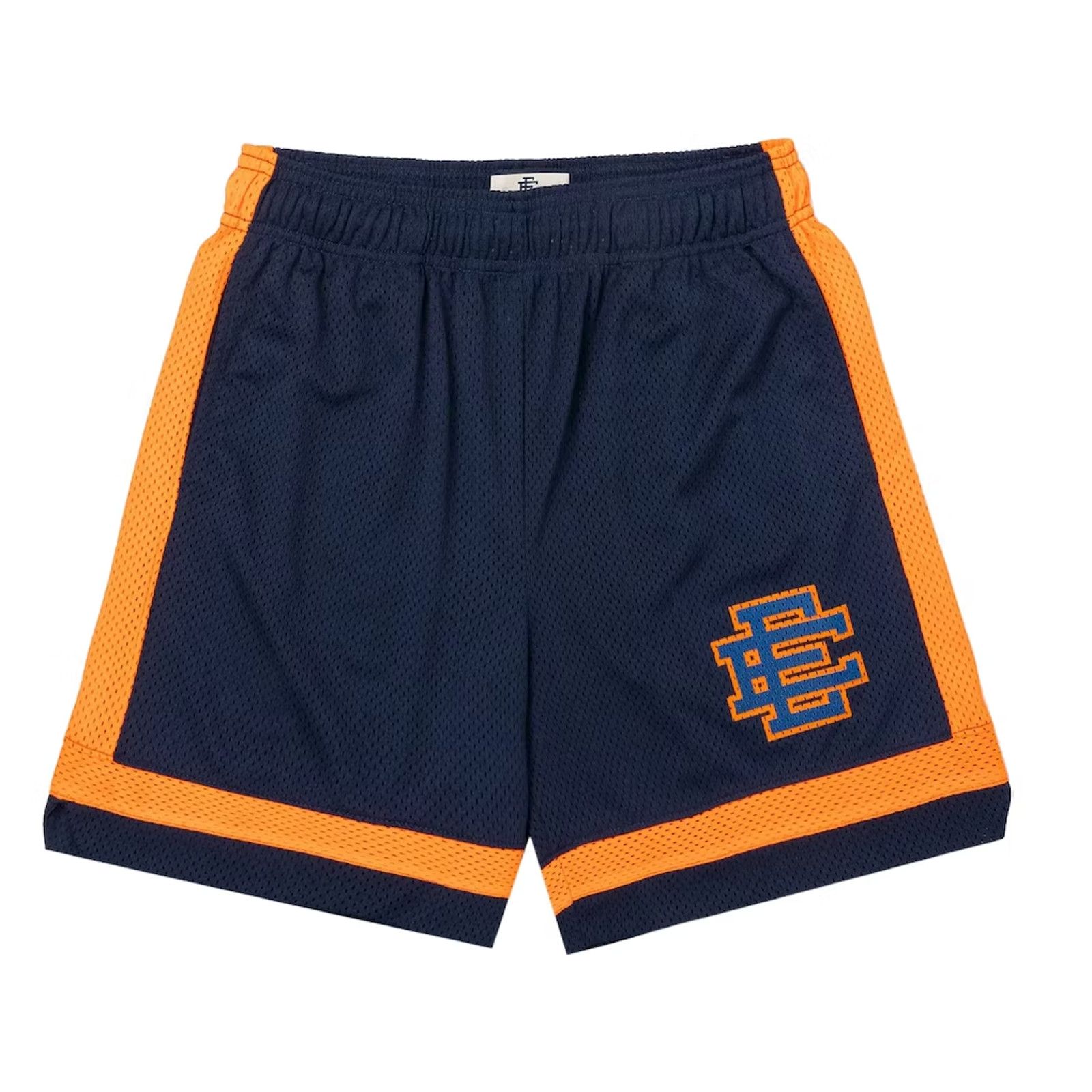 image of Eric Emanuel Ee Basic V3 Shorts Navy Orange, Men's (Size 30)