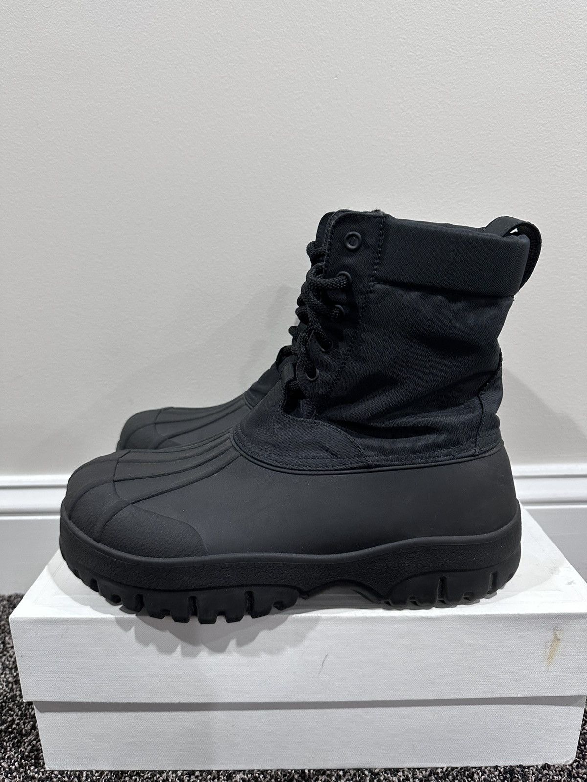 Celine Celine x Phoebe Philo Black Duck Boots Size US 8 / IT 38 - 5 Thumbnail