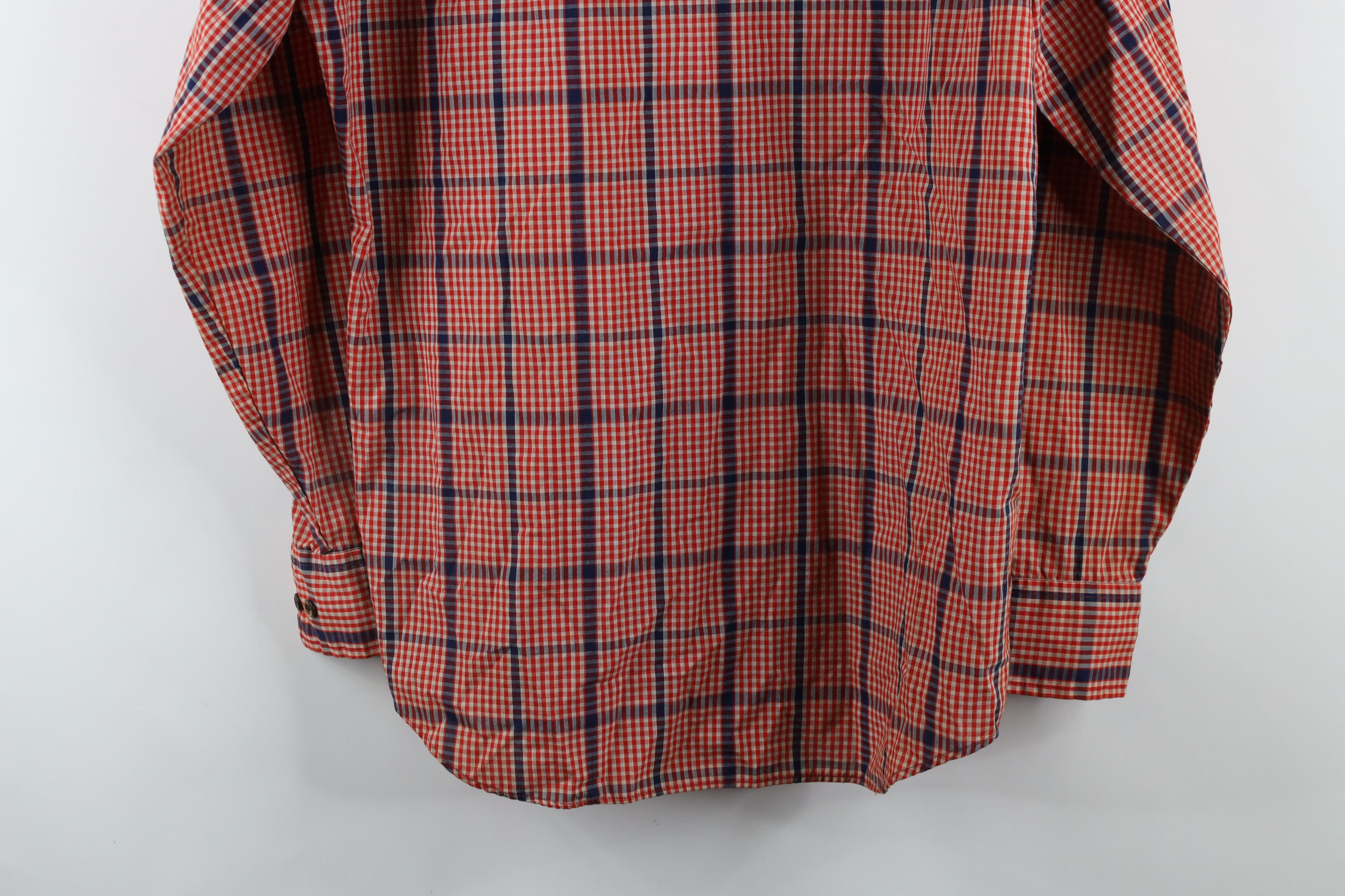 Vintage Vintage 60s 70s Streetwear Rodeo Collared Button Shirt Plaid Size US M / EU 48-50 / 2 - 10 Thumbnail