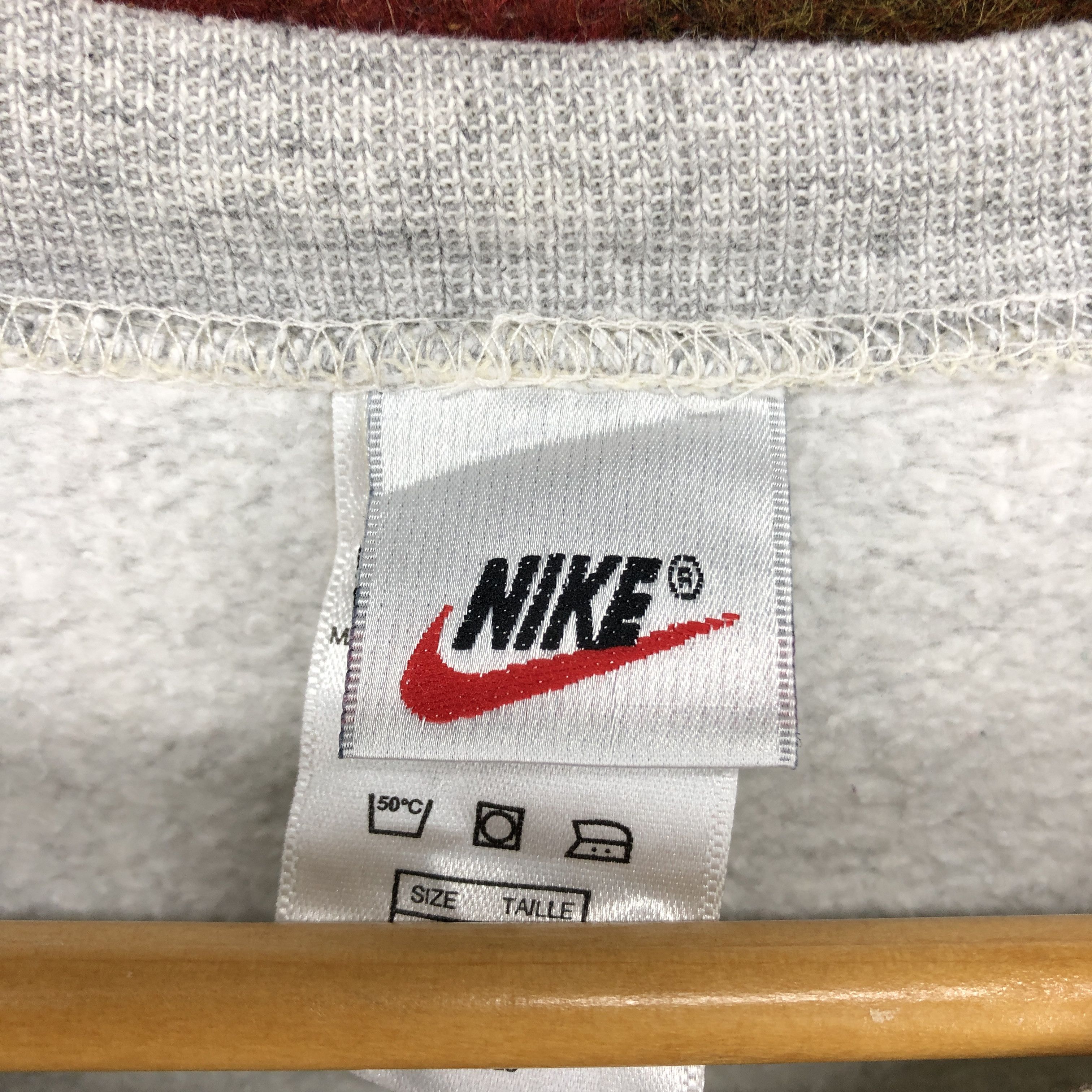 Nike 90s Vintage NIKE SILVER LABEL Sweatshirt #0682/AD Size US M / EU 48-50 / 2 - 7 Thumbnail