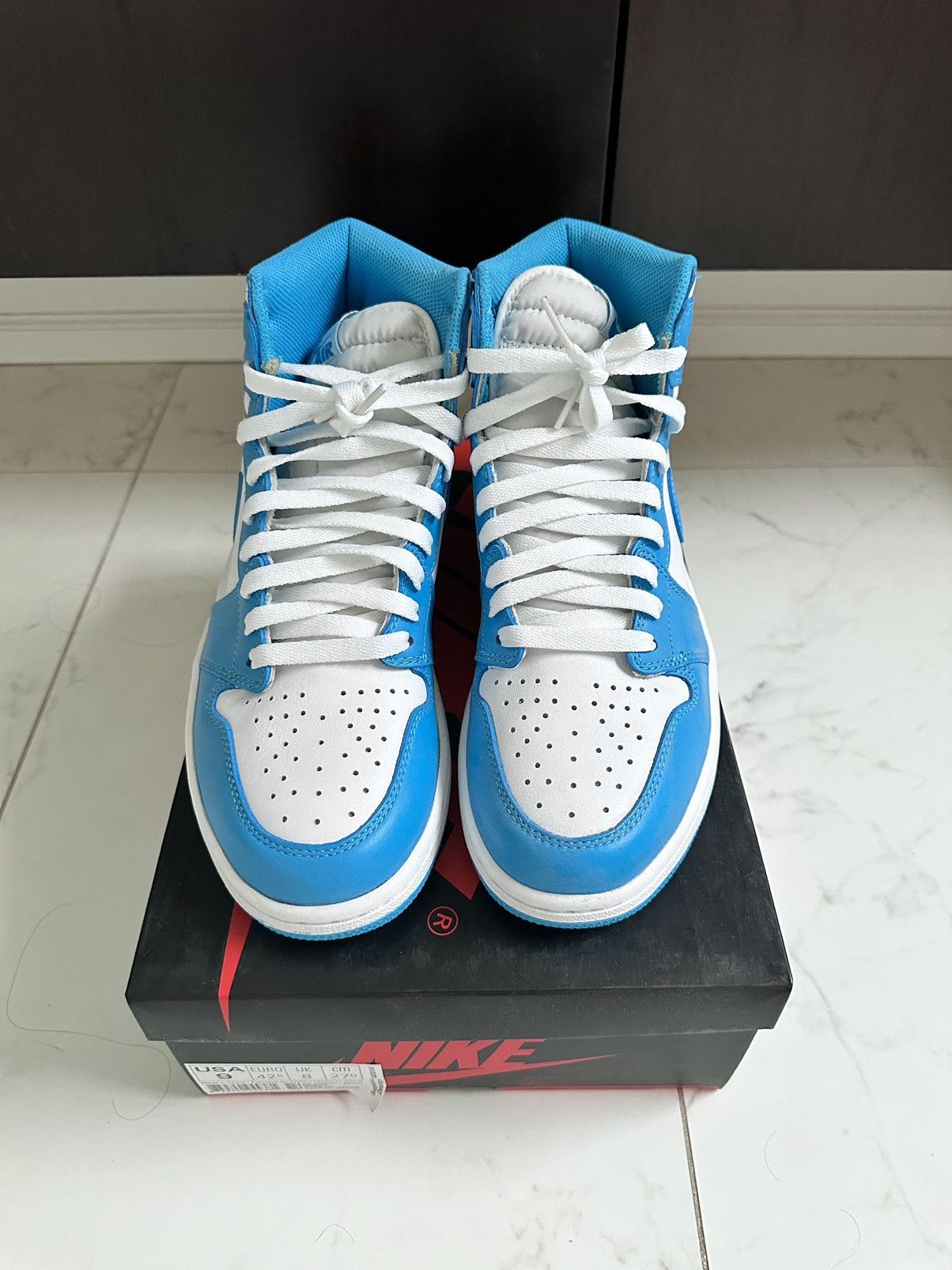 Jordan Brand 2015 Jordan 1 Retro High OG UNC Size US 8.5 / EU 41-42 - 3 Thumbnail