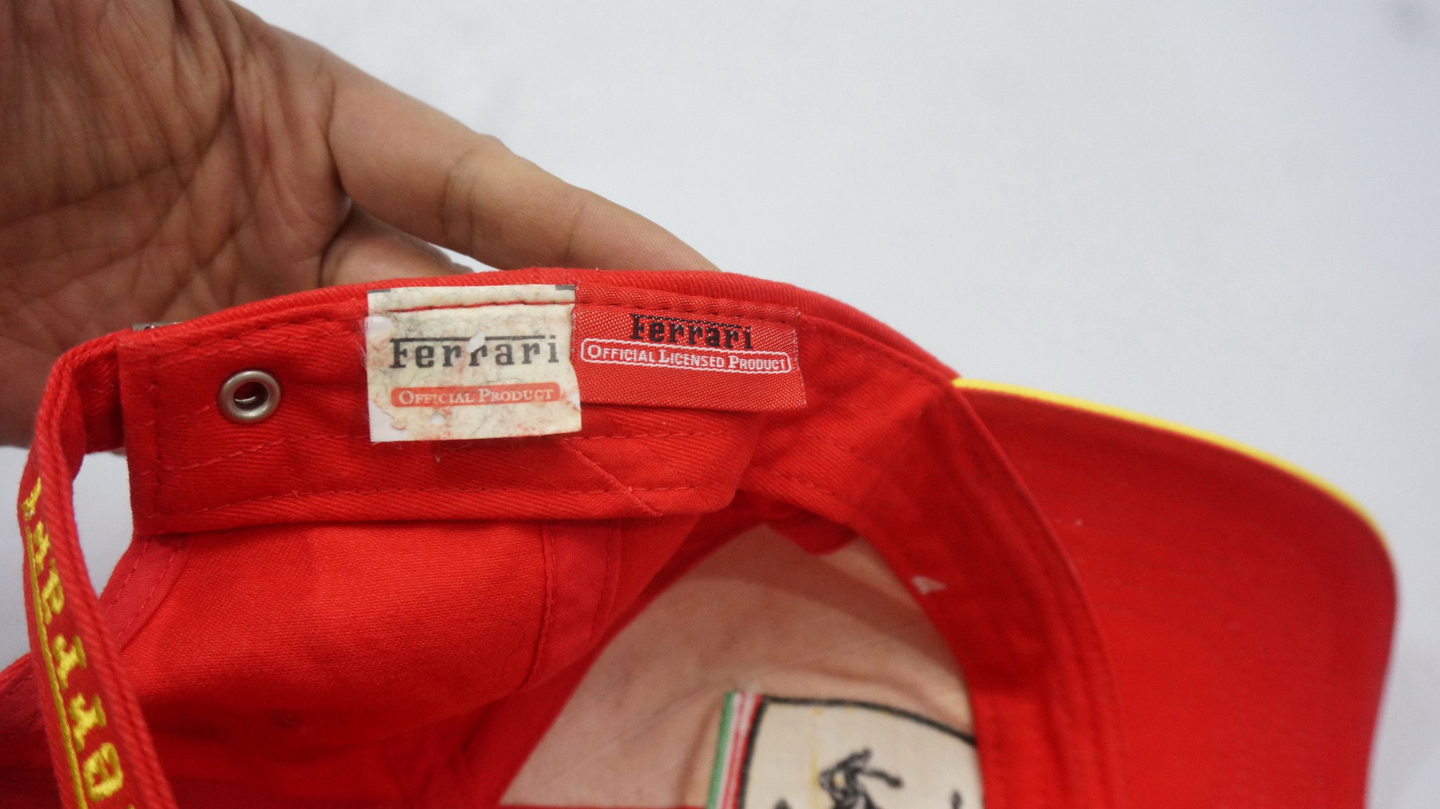 Ferrari FERRARI Vintage Official Cap New Old Stock Size ONE SIZE - 7 Thumbnail