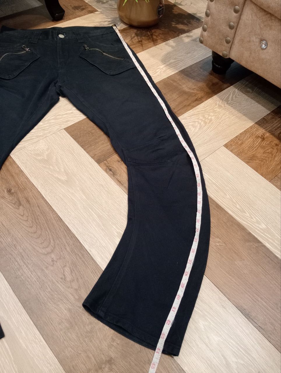 PPFM VINTAGE PPFM JAPAN BLUE CURVE PANTS Size US 32 / EU 48 - 14 Thumbnail