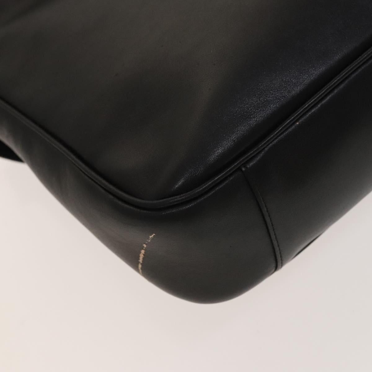 Gucci GUCCI Bamboo Hand Bag Leather Black Gold 001 001 Size ONE SIZE - 16 Thumbnail