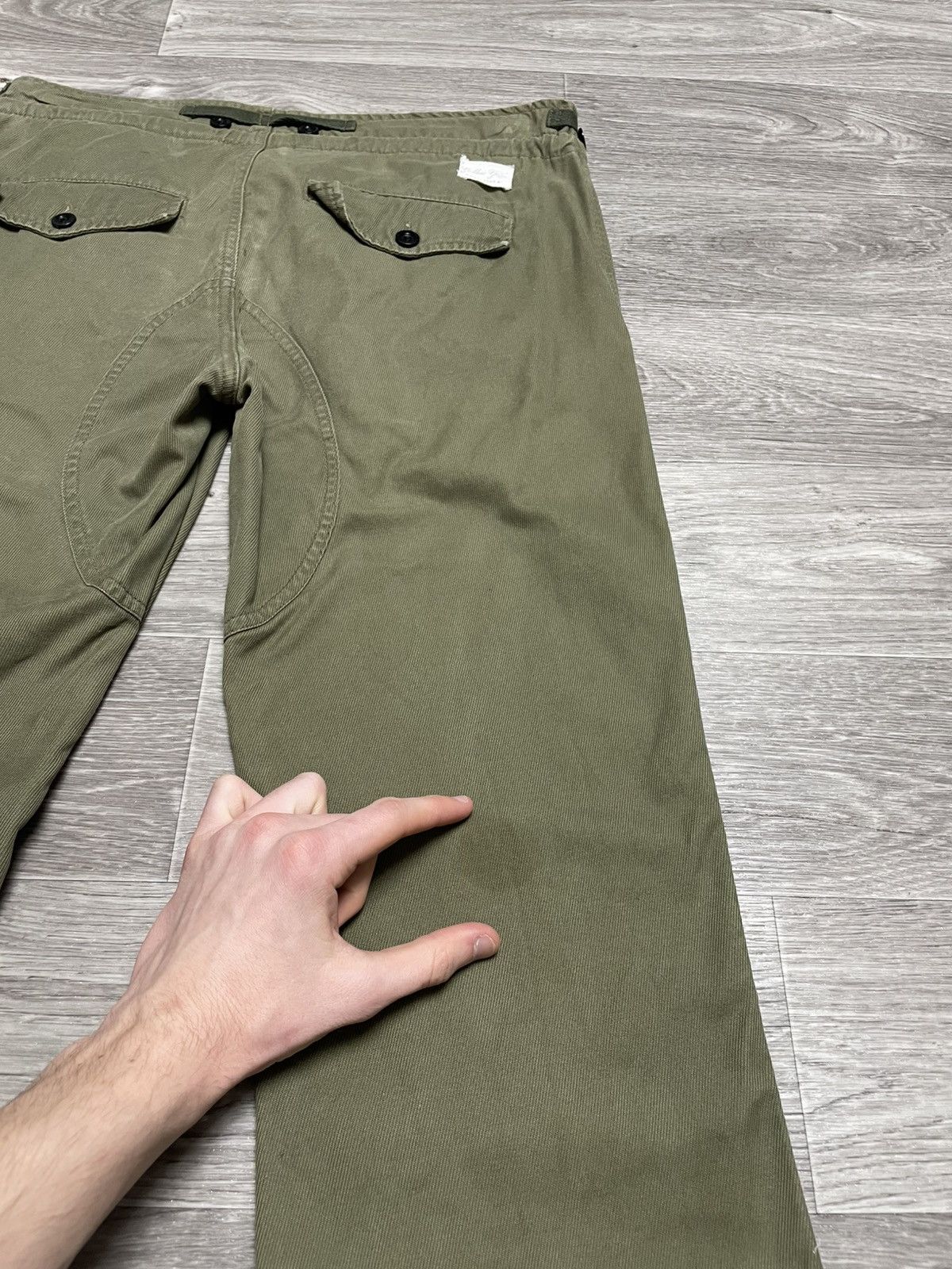 Golden Goose Archive Golden Goose Military Cargo Pants Adjustable Hem Size US 34 / EU 50 - 22 Thumbnail