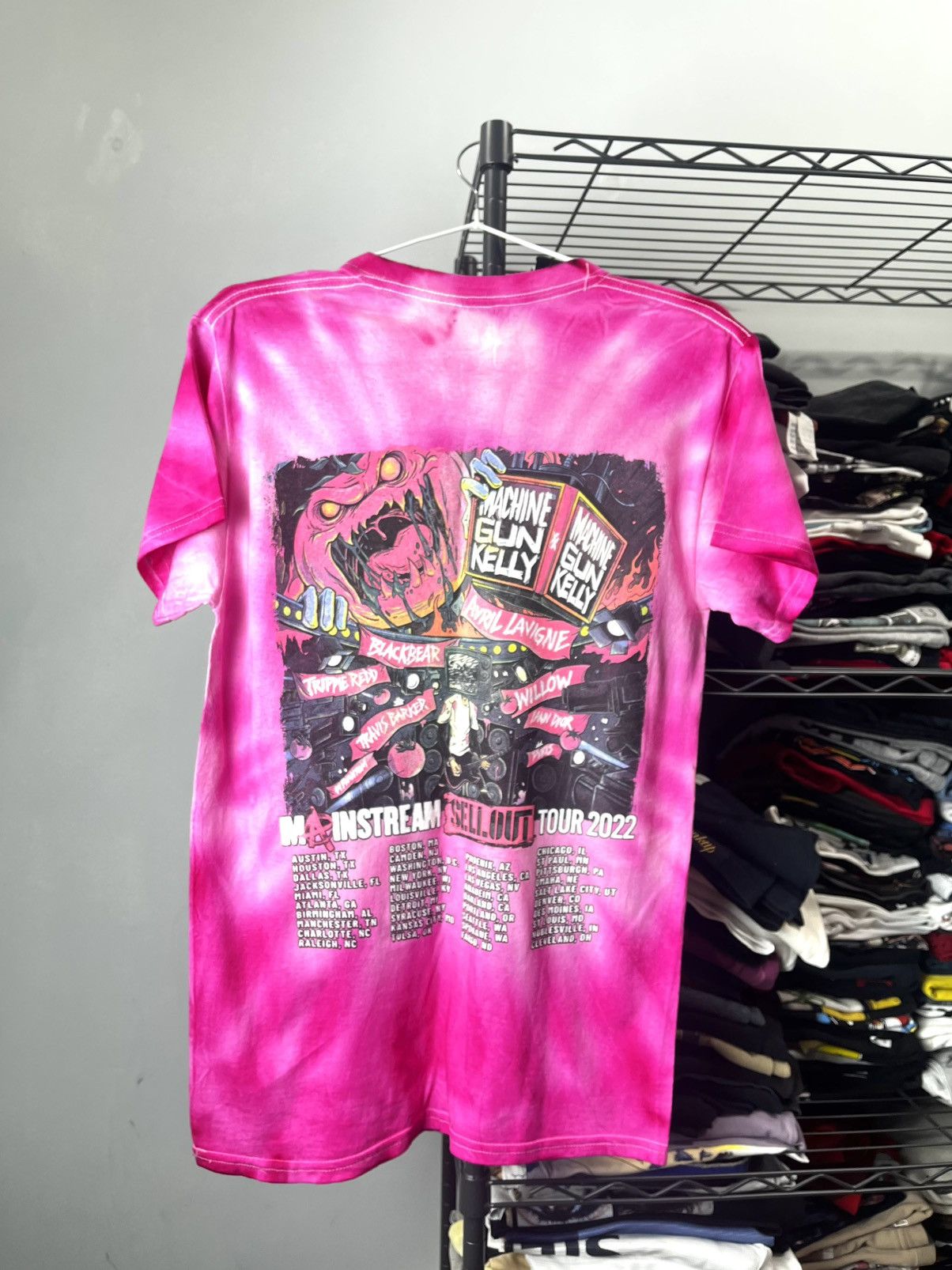 Band Tees Machine Gun Kelly 2022 Tour T Shirt Size US M / EU 48-50 / 2 - 2 Thumbnail