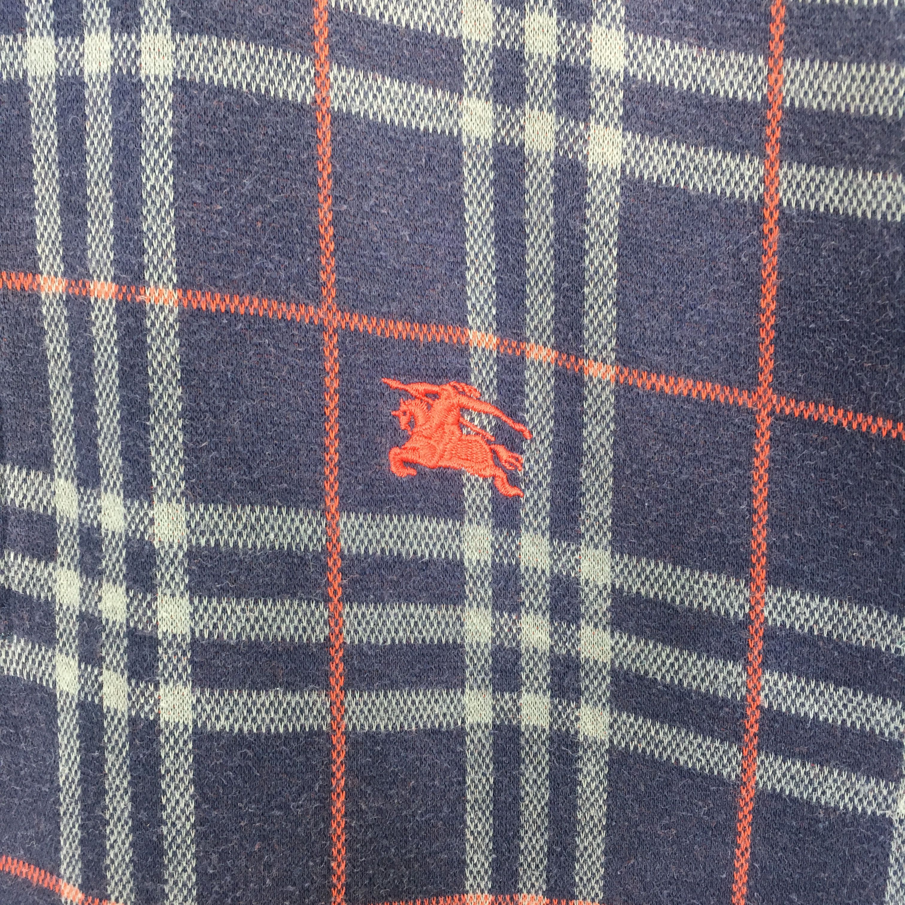 Burberry Vintage 90's Burberrys Of London Checkered Polo Size US S / EU 44-46 / 1 - 4 Thumbnail