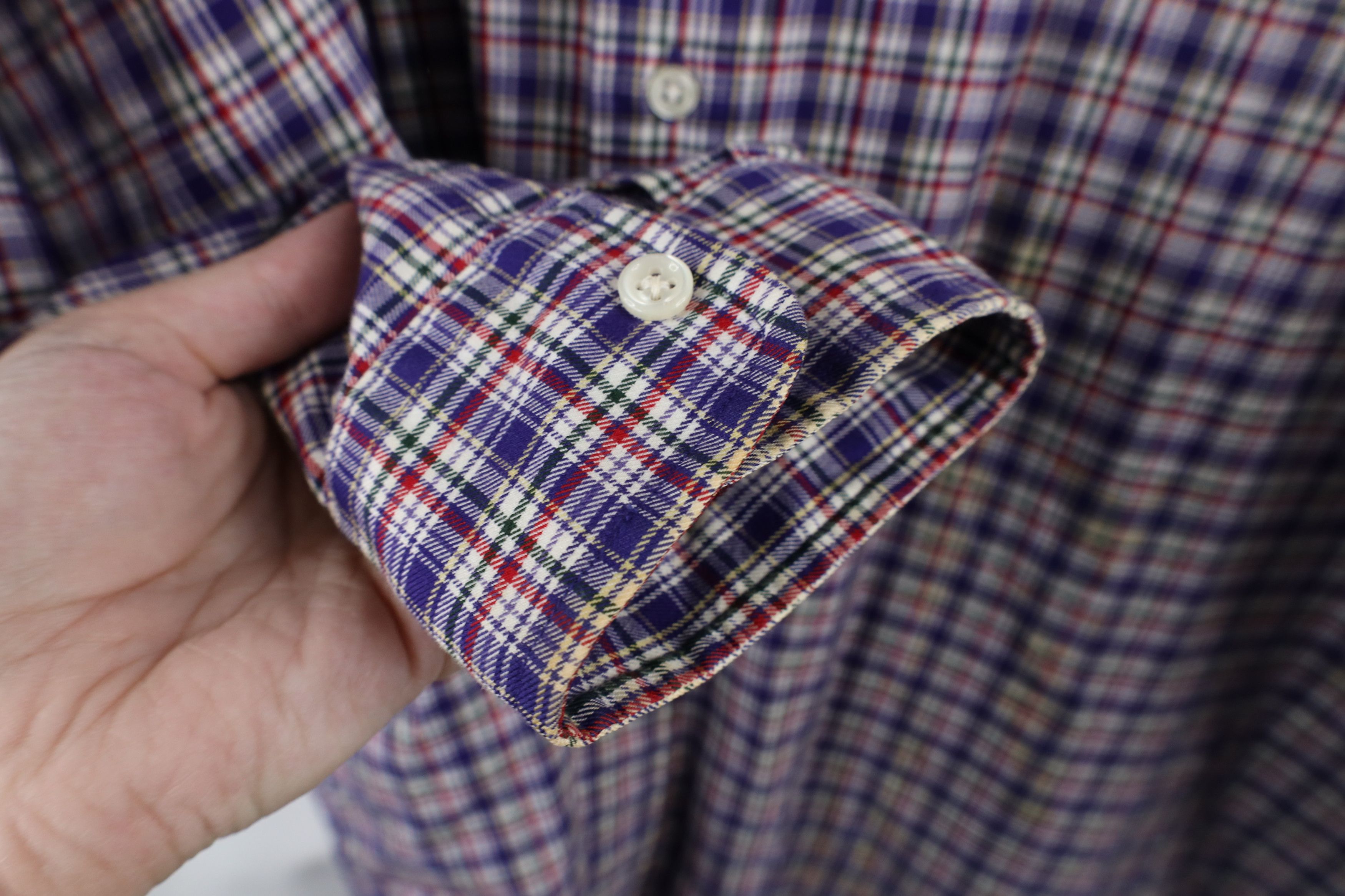 Ralph Lauren × Vintage Vintage 90s Ralph Lauren Blake Collared Button Down Shirt Size US XXL / EU 58 / 5 - 9 Thumbnail