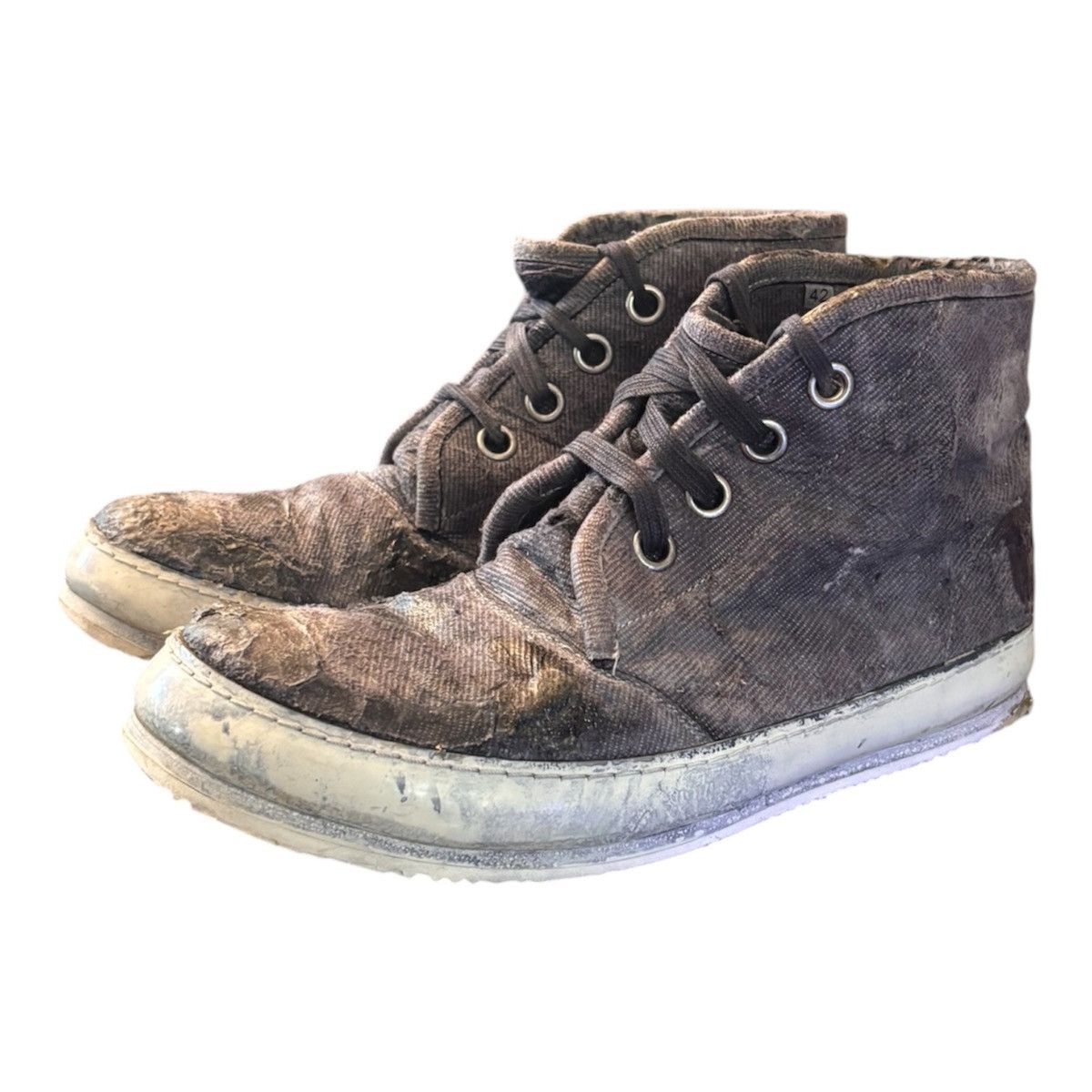 A1923 - hi-top Sneakers - S2 - 42 - 美品!! A1923 - hi-top Sneakers