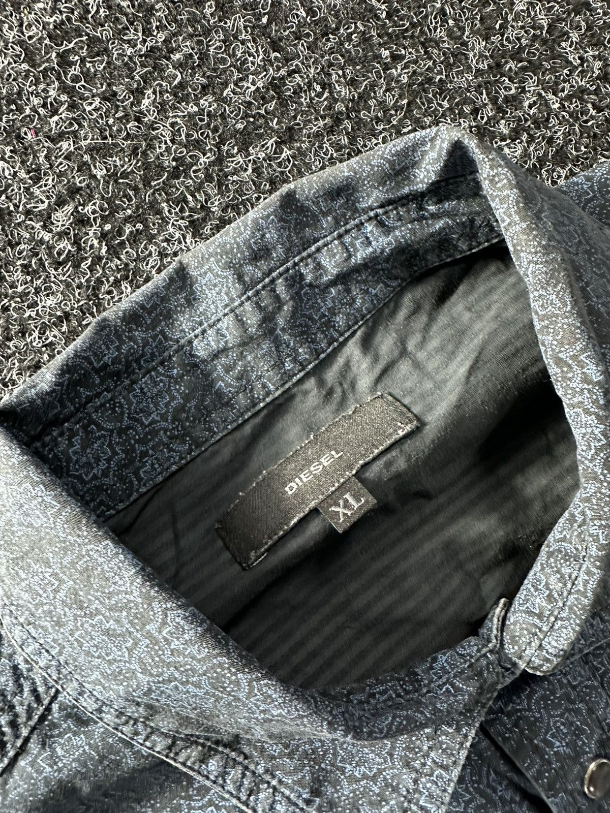 Diesel × Vintage 🚨VNTG Diesel Avant-garde Shirt 90s very rare ZEGNA STYLE Size US XL / EU 56 / 4 - 6 Thumbnail