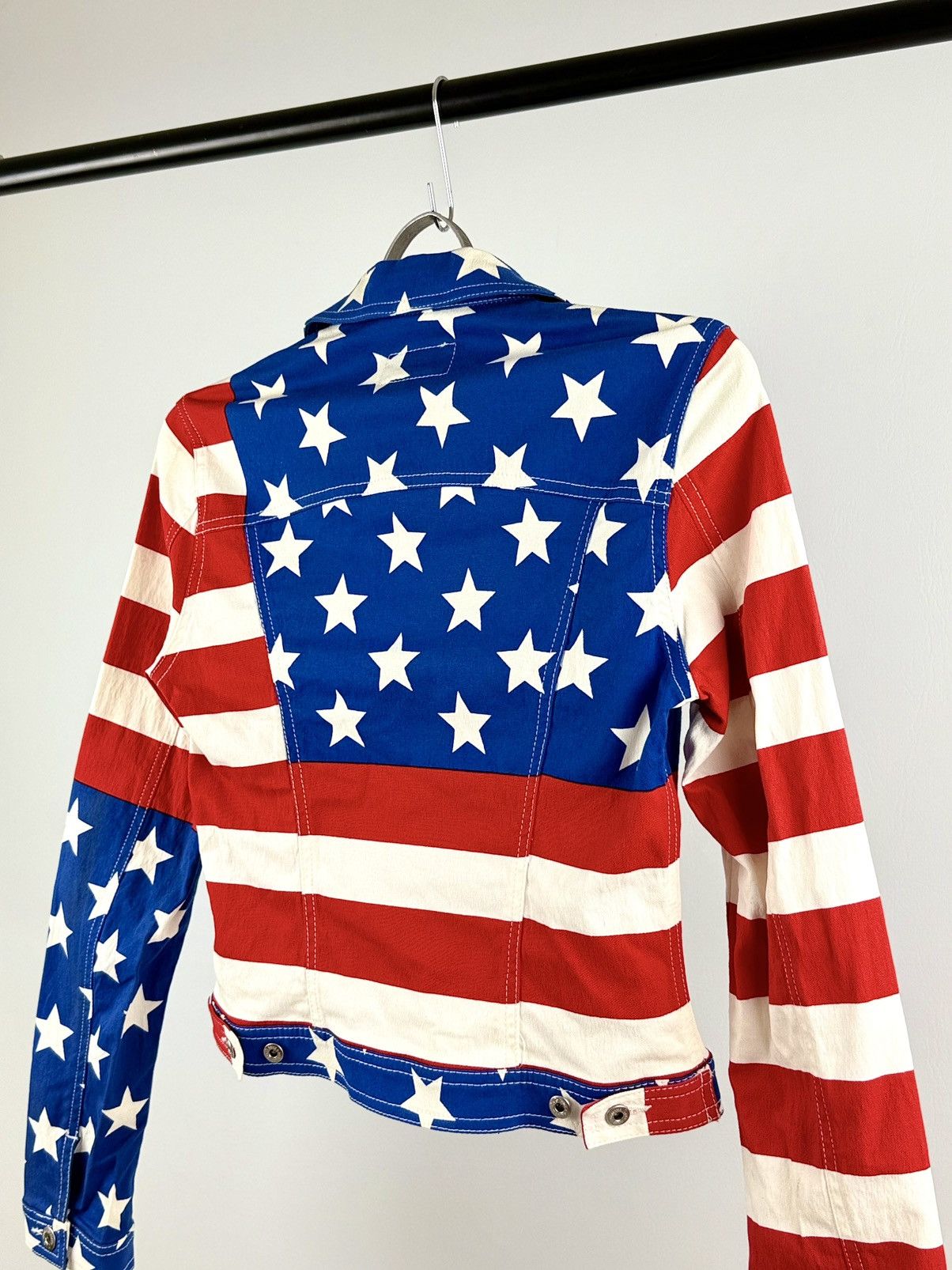 Dolce & Gabbana Dolce & Gabbana - 2000’s - Iconic - American Print - Jacket Size S / US 4 / IT 40 - 10 Thumbnail