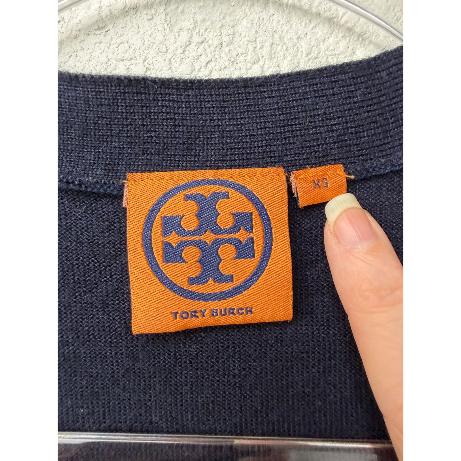 Tory Burch Tory Burch Brady Wool Cardigan Women XS Multicolor Size XS / US 0-2 / IT 36-38 - 10 Thumbnail